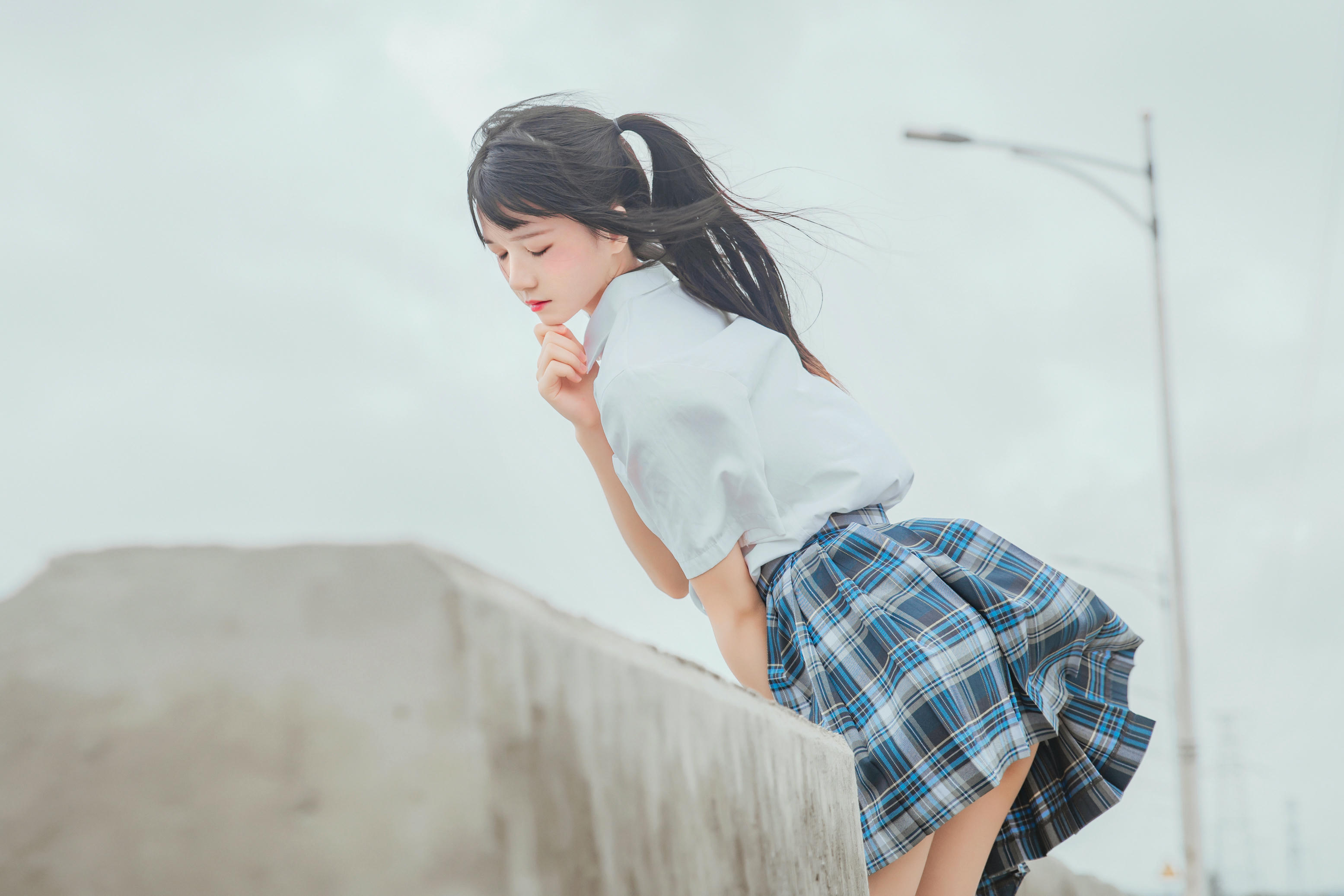 桜桃喵 NO.019 耳畔的风 [27P-377MB]_第1集