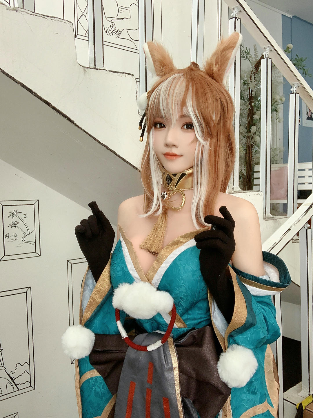 桜桃喵 NO.175 2023年12月 希娜小姐 [46P2V 1.16GB]-自拍_第1集