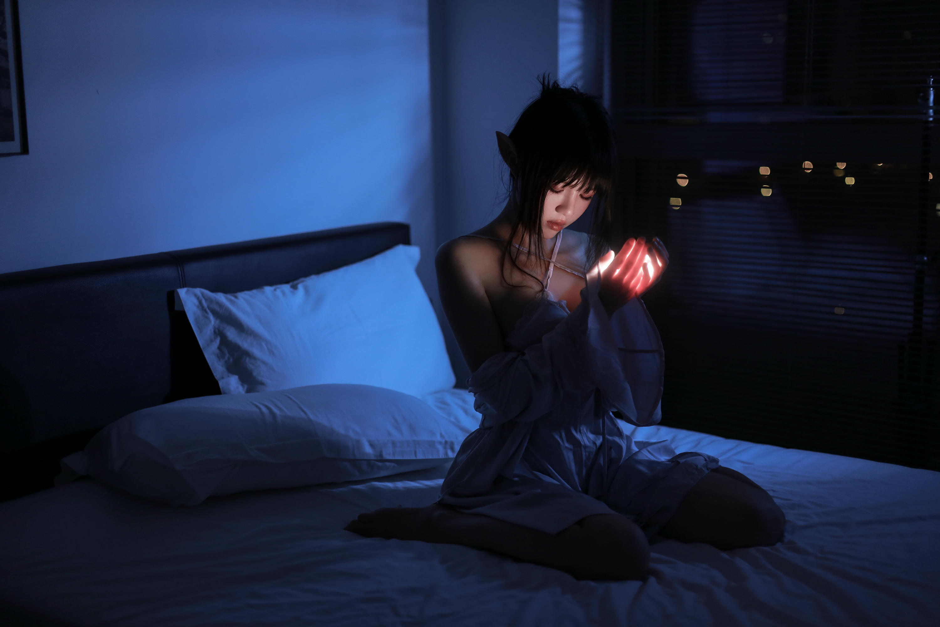 桜桃喵 NO.180 盏月 [76P-875MB]-暗调_第1集