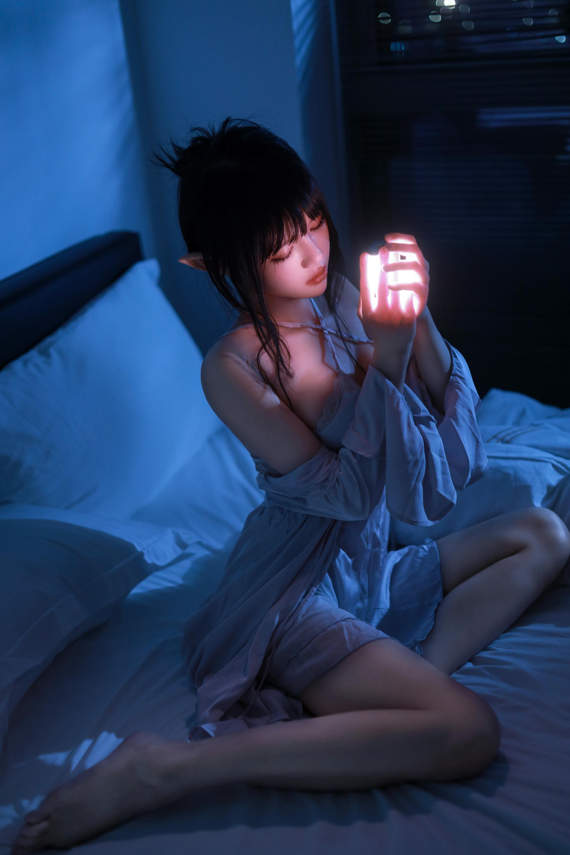 桜桃喵 NO.180 盏月 [76P-875MB]-暗调_第1集