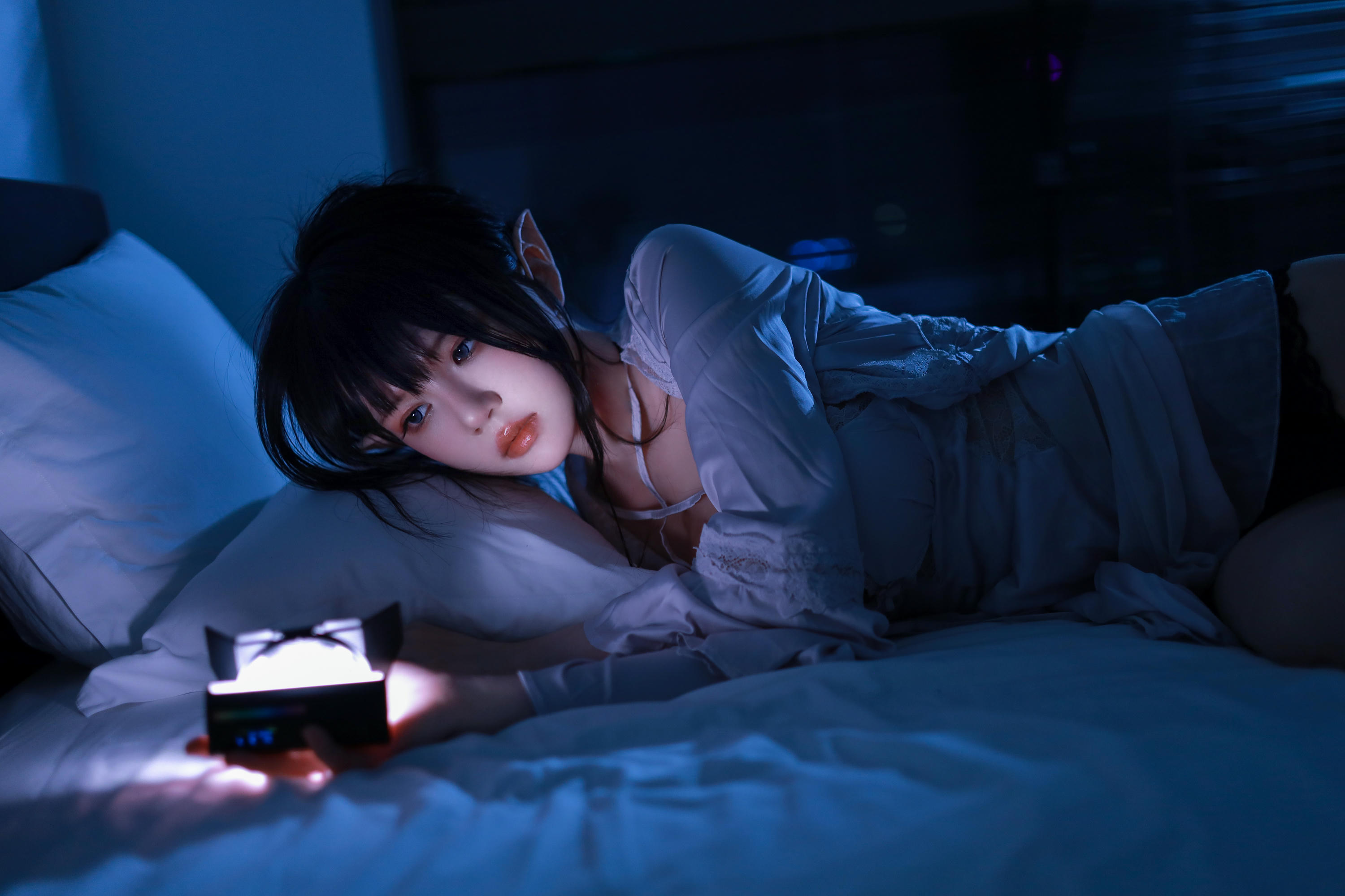 桜桃喵 NO.180 盏月 [76P-875MB]-暗调_第2集