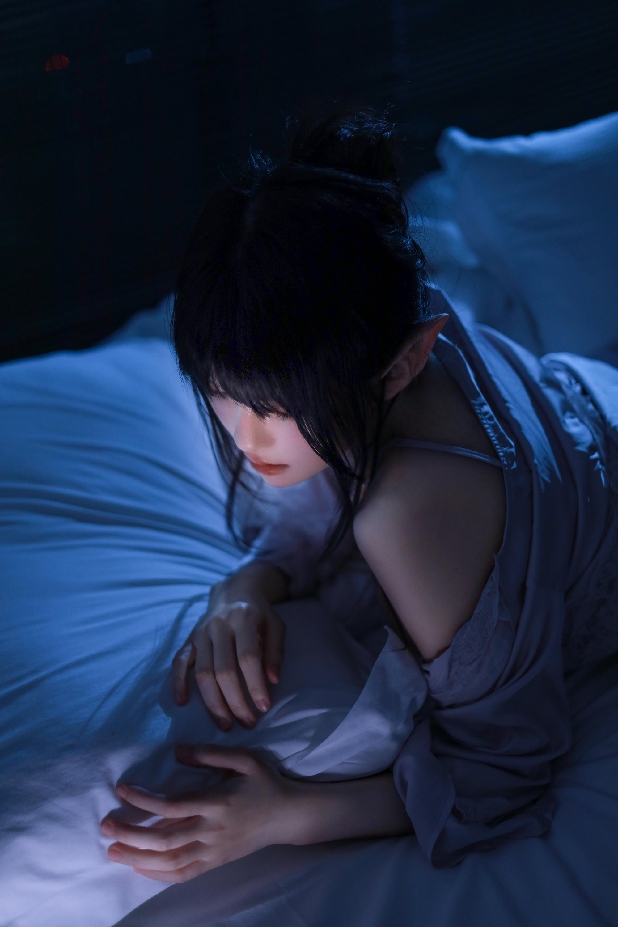 桜桃喵 NO.180 盏月 [76P-875MB]-暗调_第2集