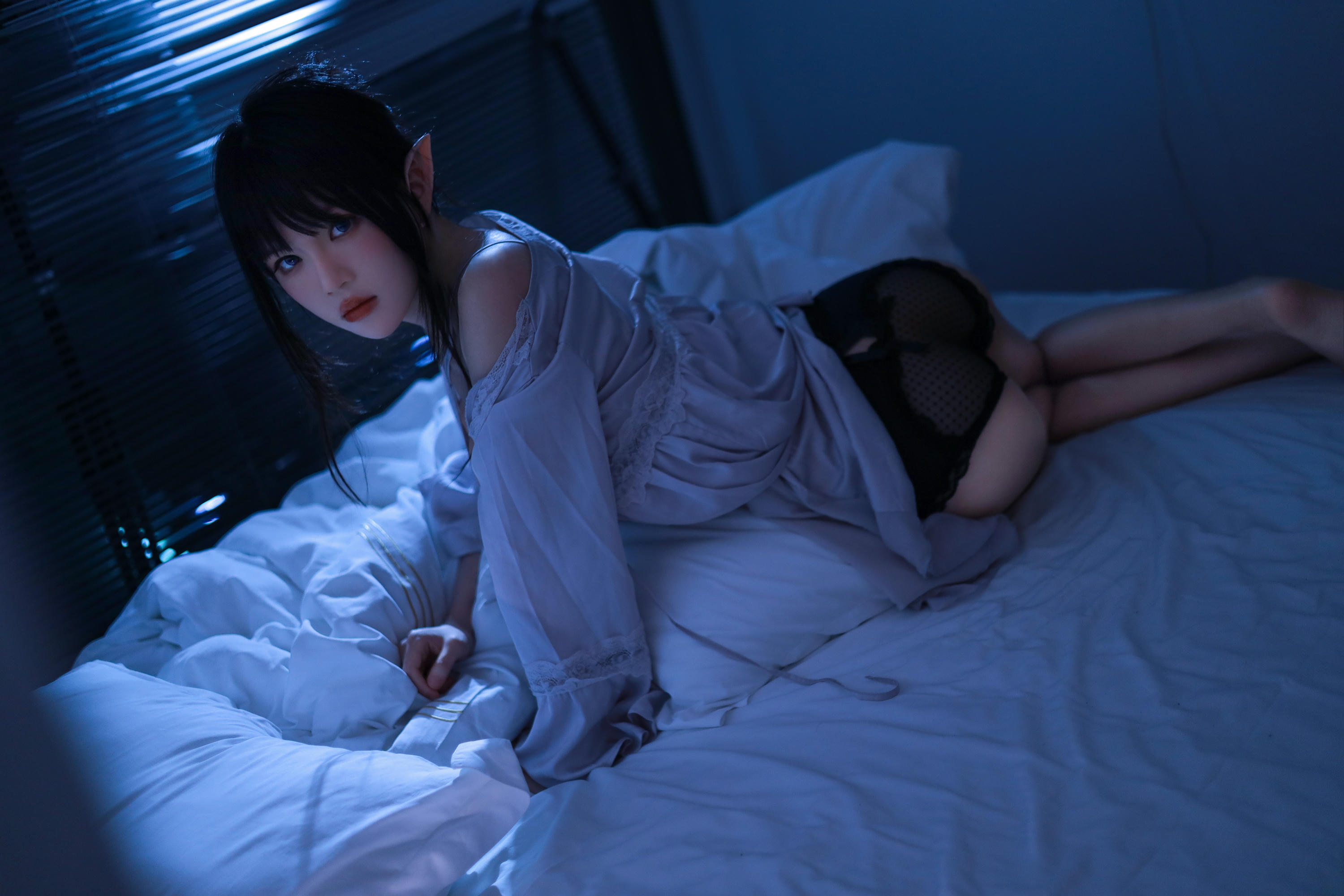 桜桃喵 NO.180 盏月 [76P-875MB]-暗调_第2集