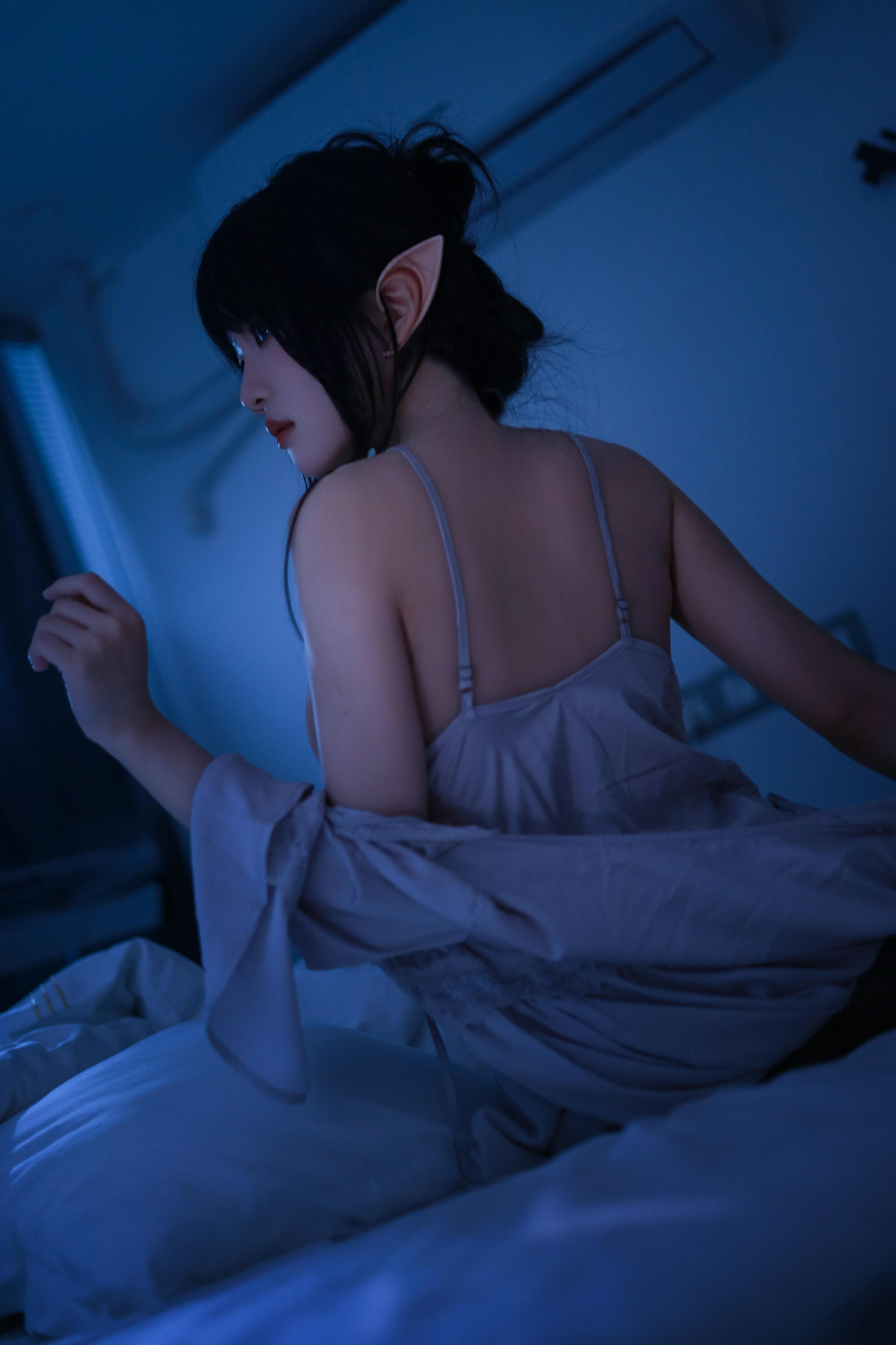 桜桃喵 NO.180 盏月 [76P-875MB]-暗调_第2集