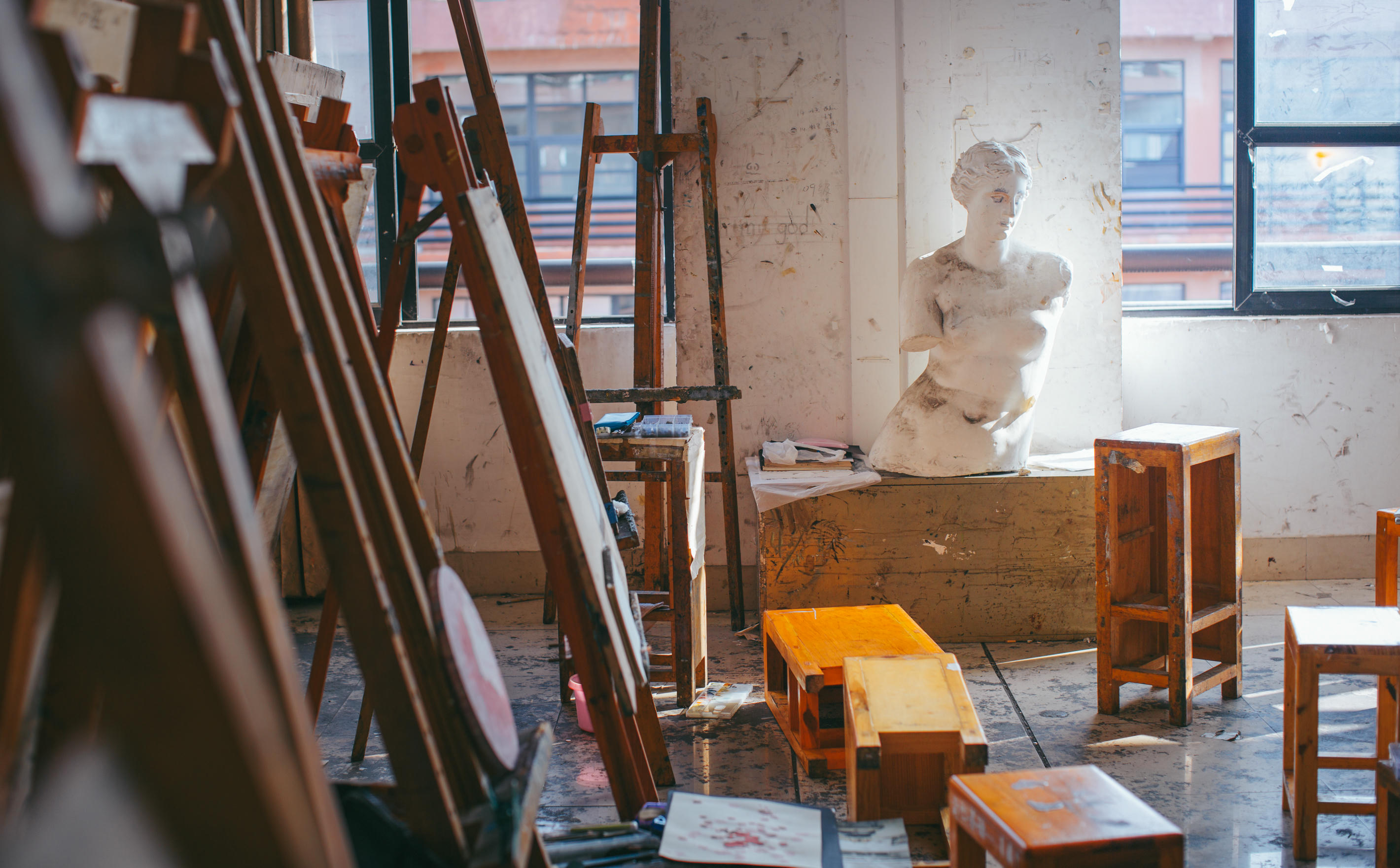 桜桃喵 NO.020 画室少女 [17P-176MB]_第1集