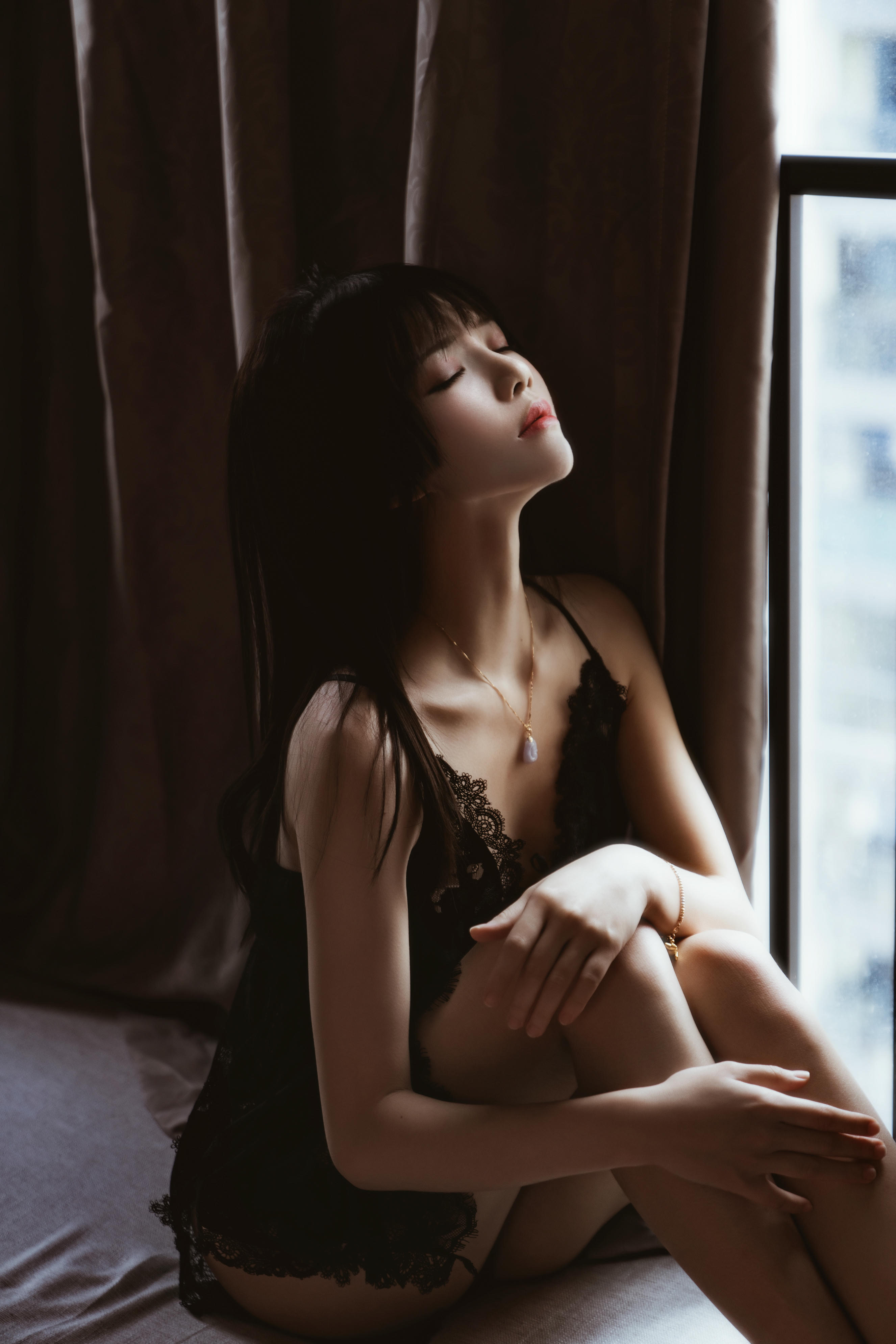 桜桃喵 NO.185 黑 [21P 163MB]_第1集