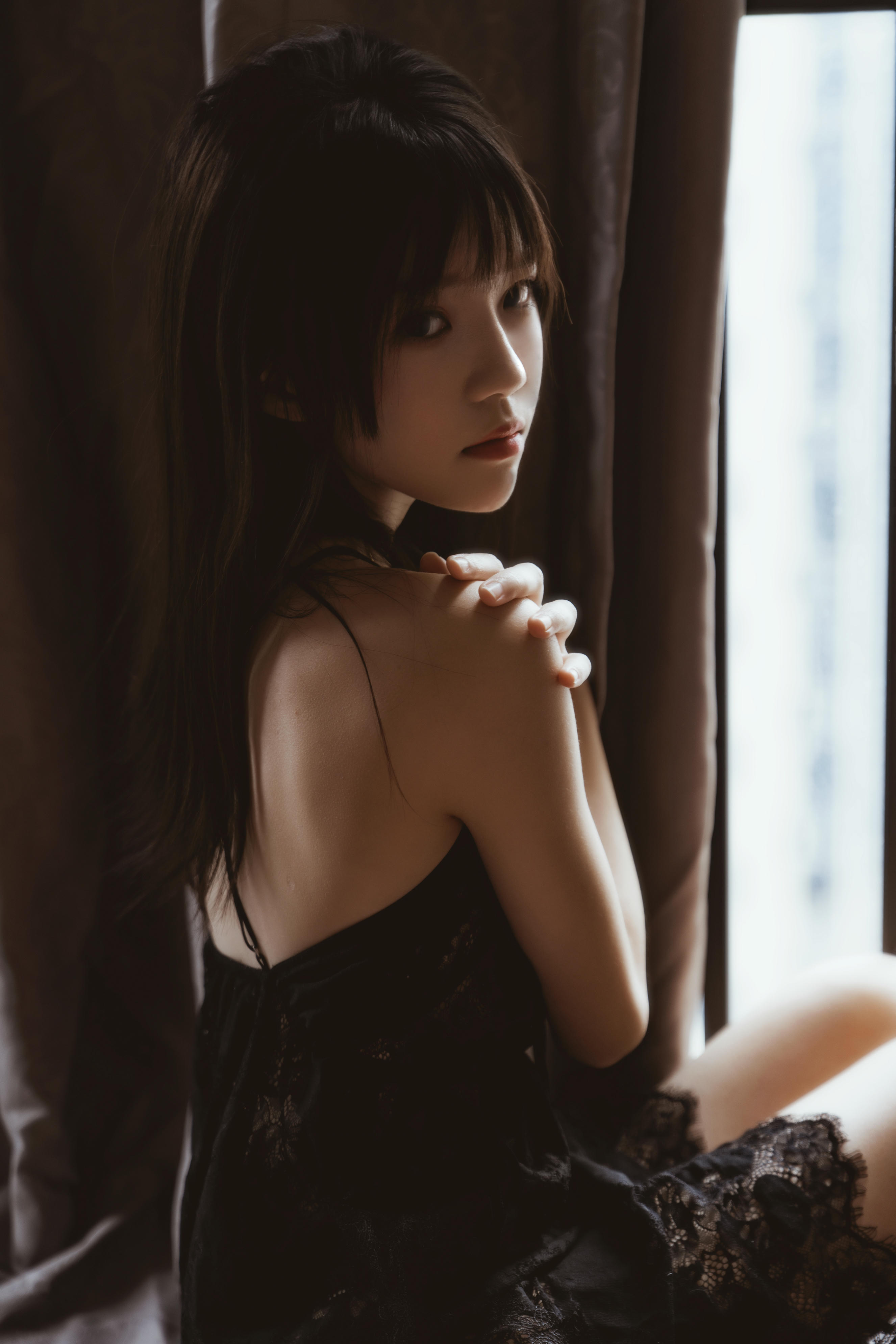 桜桃喵 NO.185 黑 [21P 163MB]_第1集