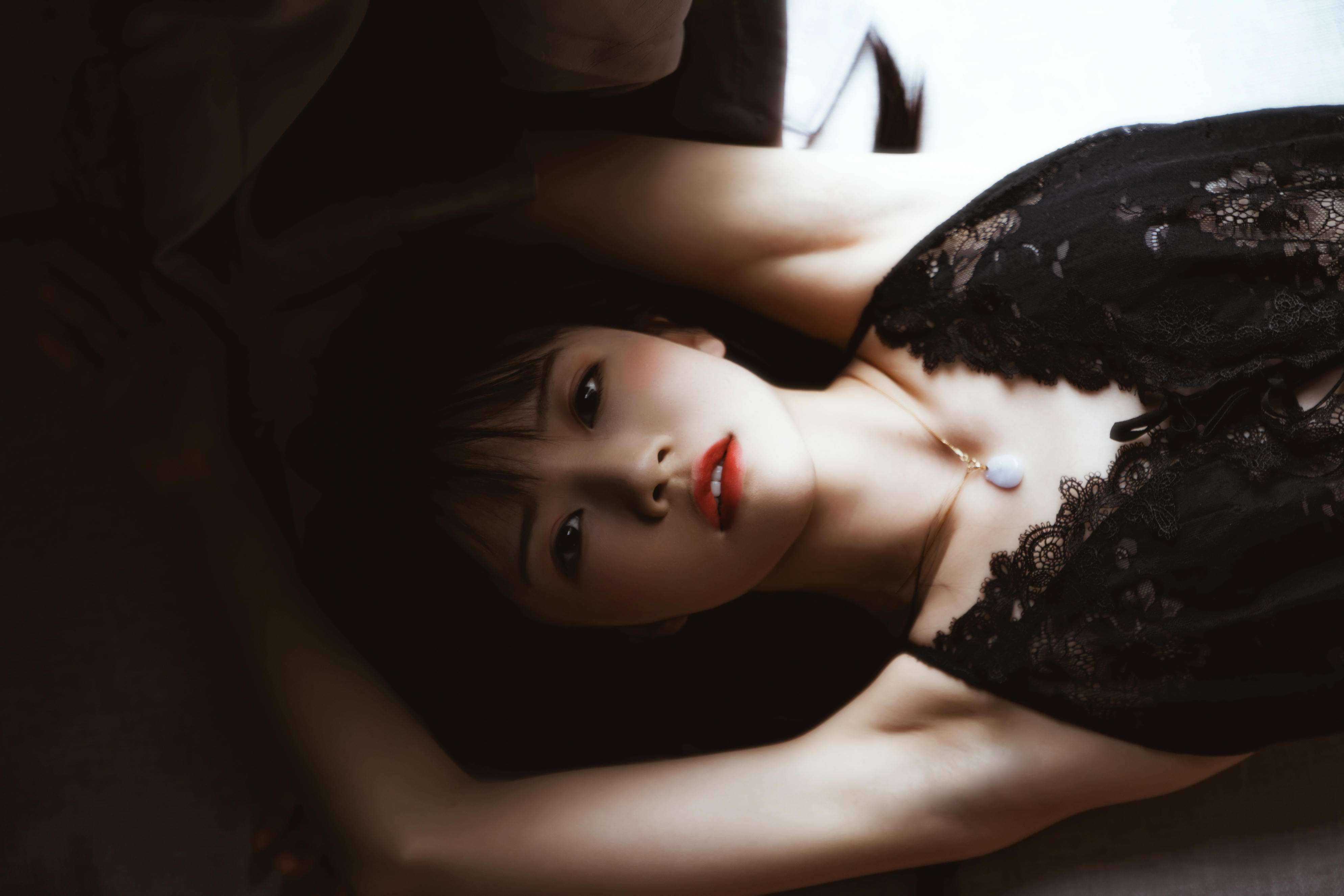 桜桃喵 NO.185 黑 [21P 163MB]_第1集