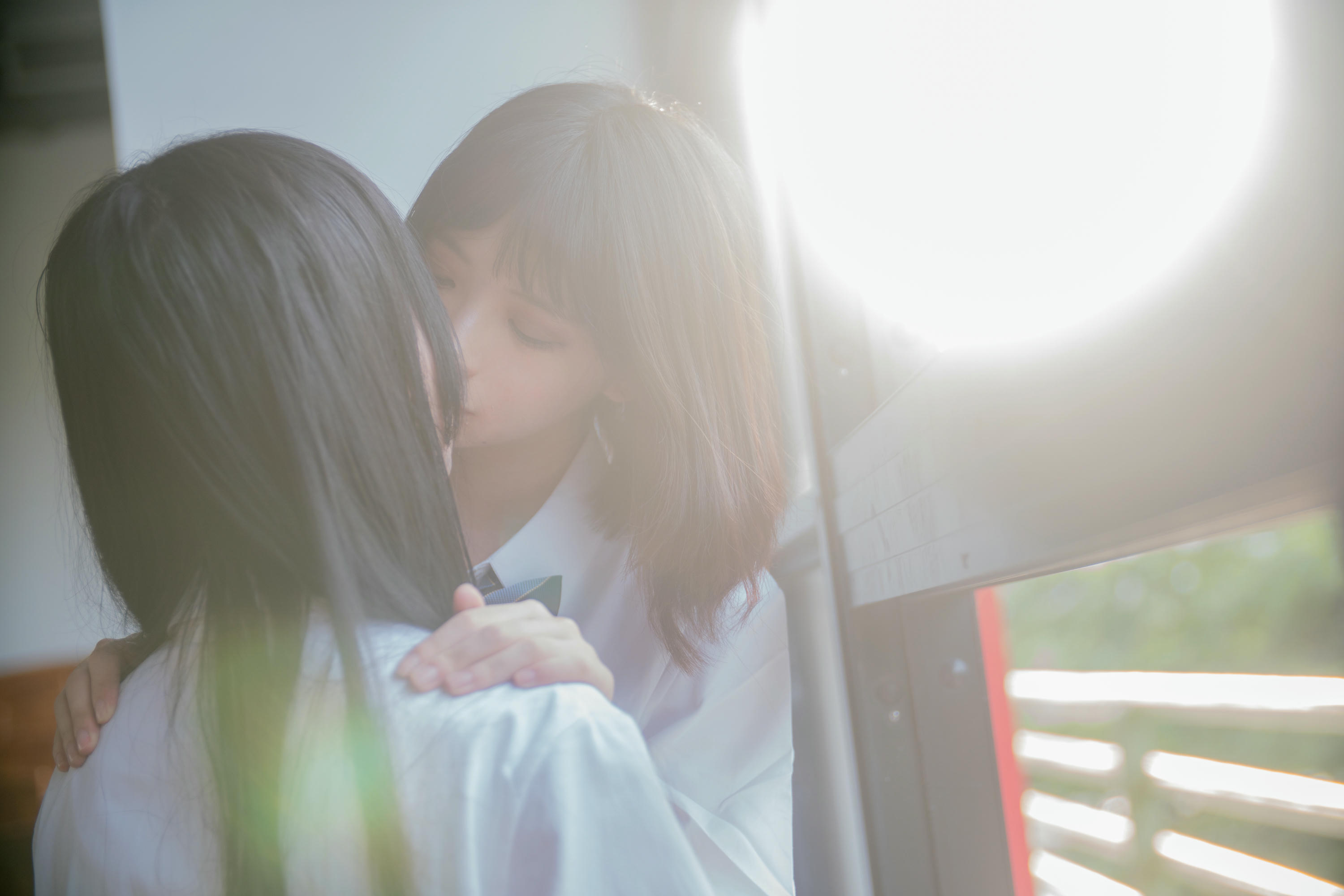 桜桃喵 NO.021 &疯猫ss JK百合1 [43P-325MB]_第1集