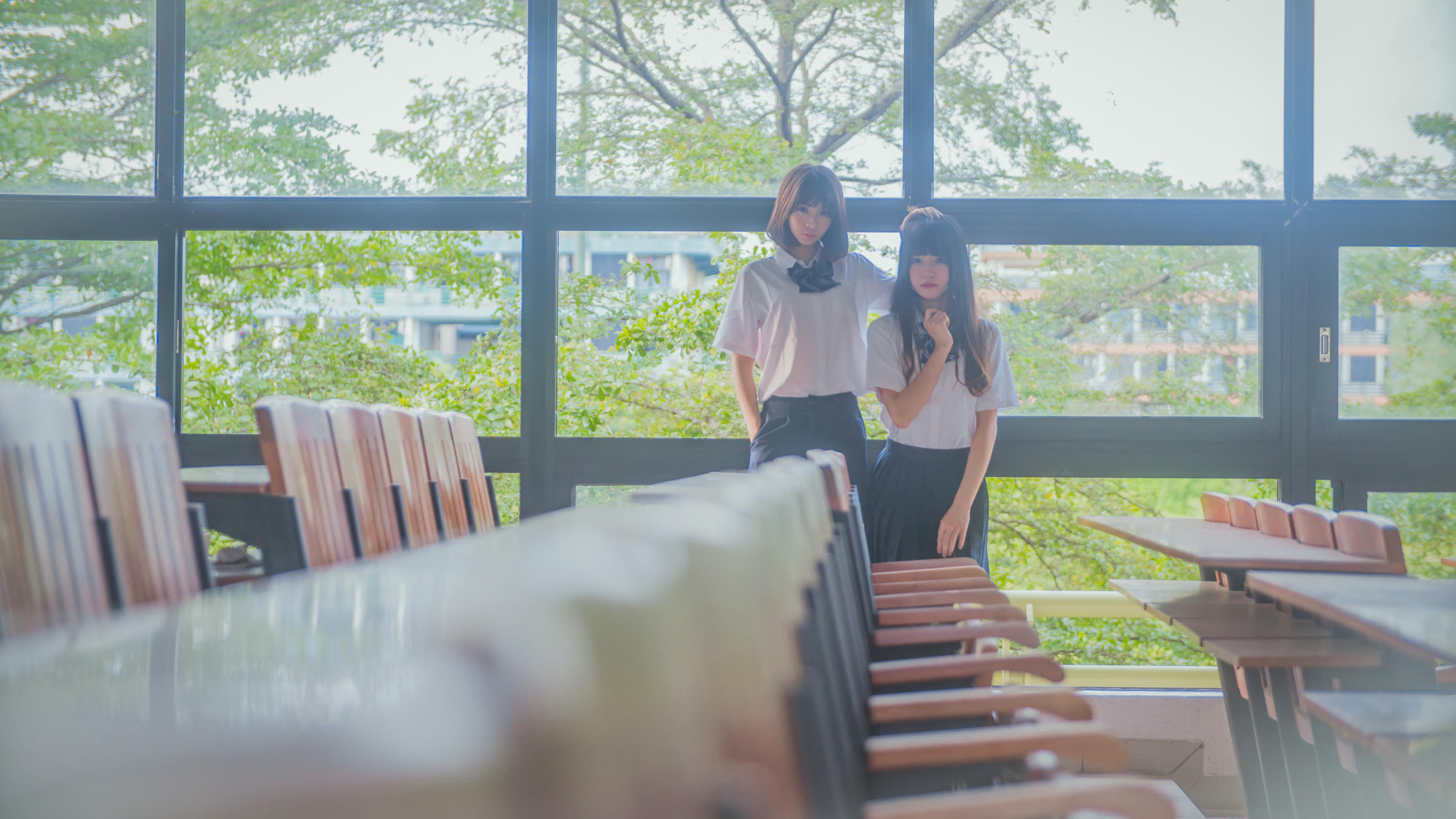 桜桃喵 NO.021 &疯猫ss JK百合1 [43P-325MB]_第1集