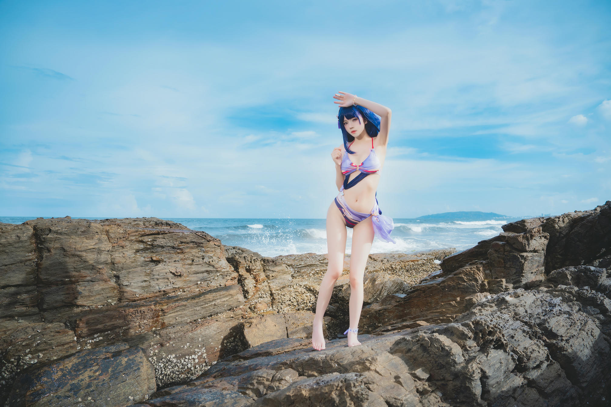 桜桃喵 NO.196 雷电将军 [28P-218.99MB]_第1集