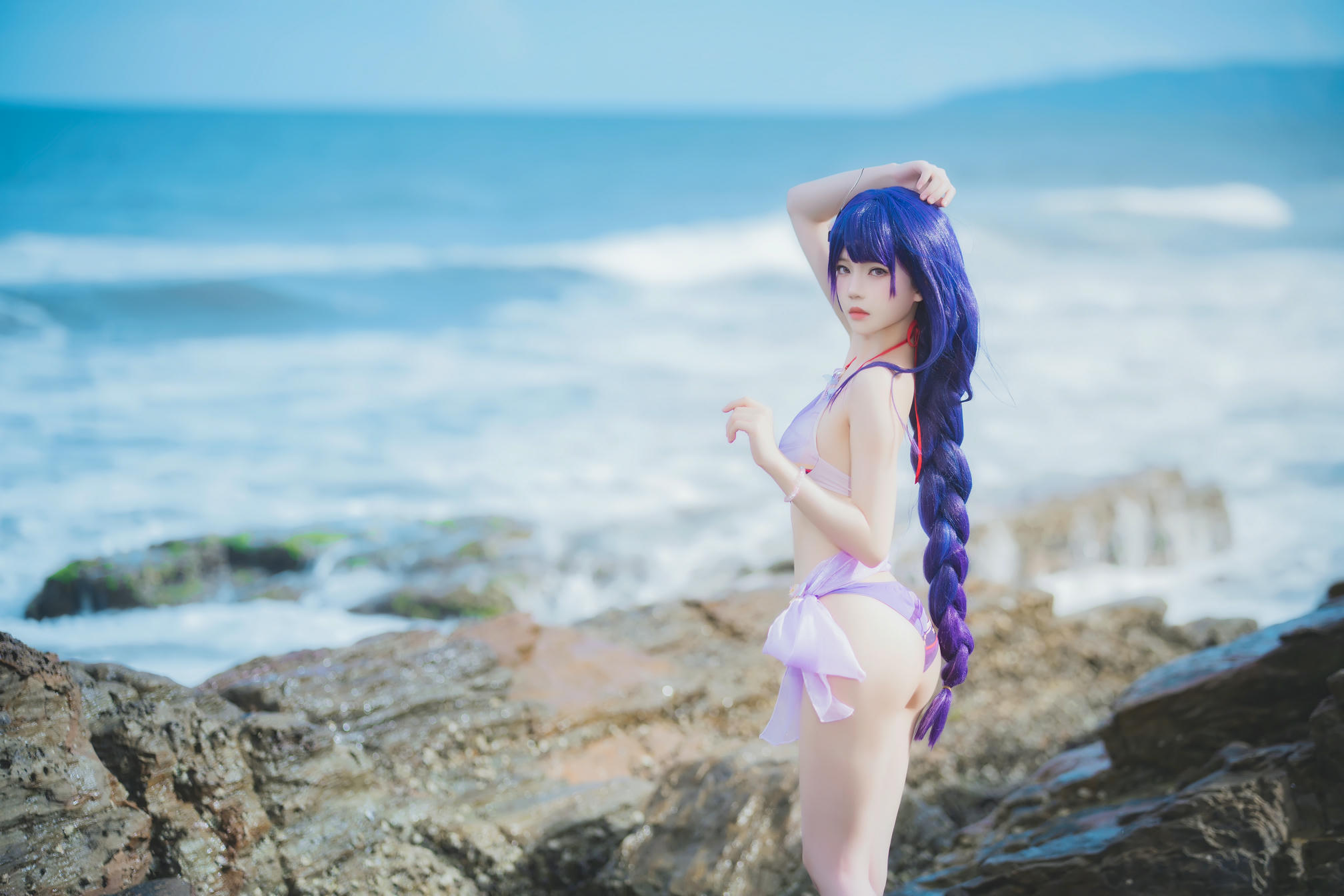 桜桃喵 NO.196 雷电将军 [28P-218.99MB]_第1集