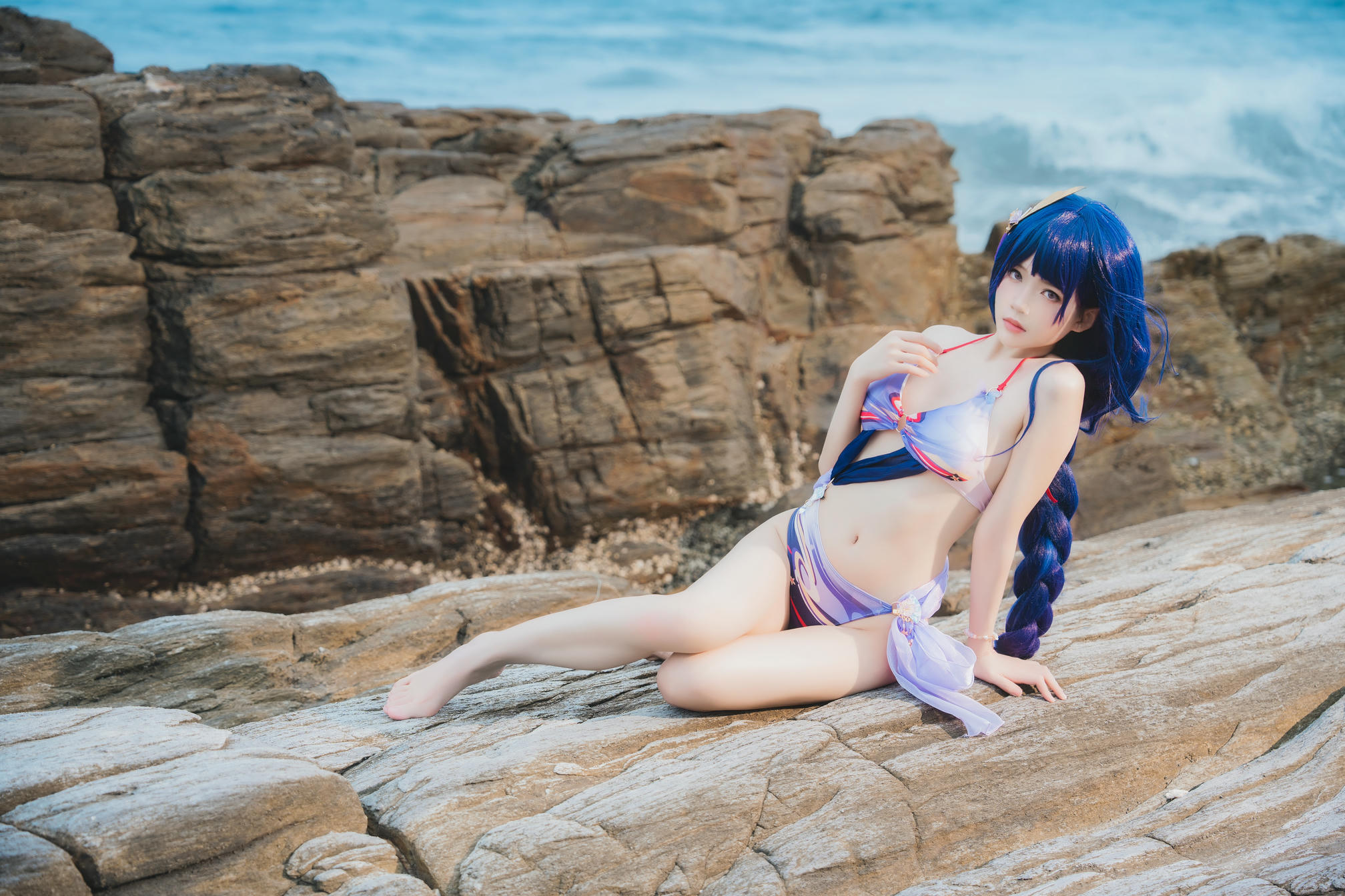 桜桃喵 NO.196 雷电将军 [28P-218.99MB]_第2集