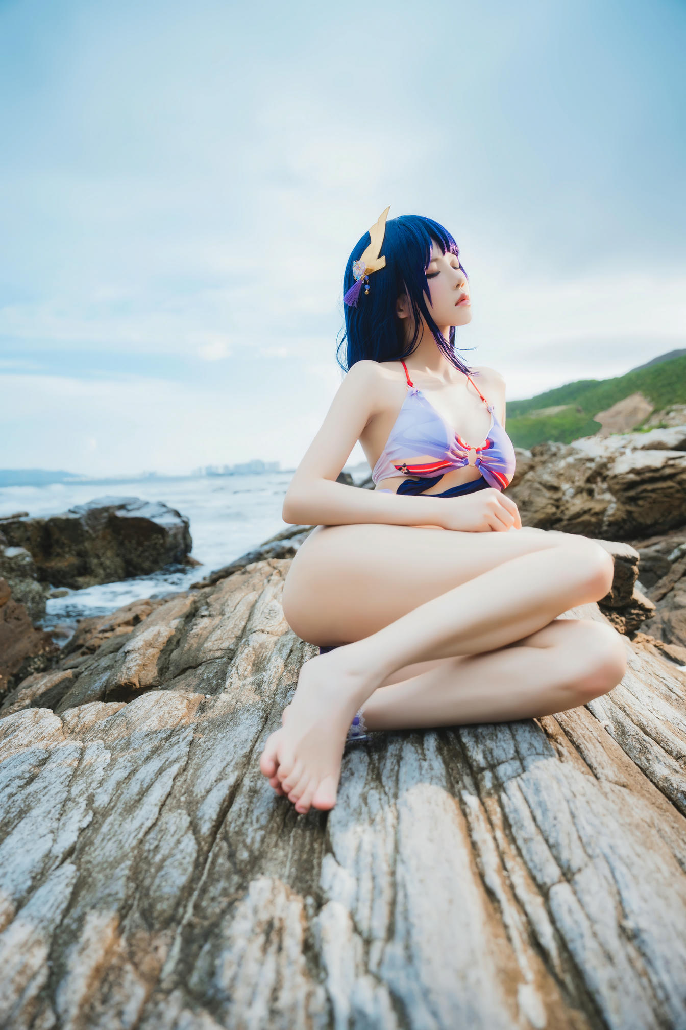 桜桃喵 NO.196 雷电将军 [28P-218.99MB]_第2集