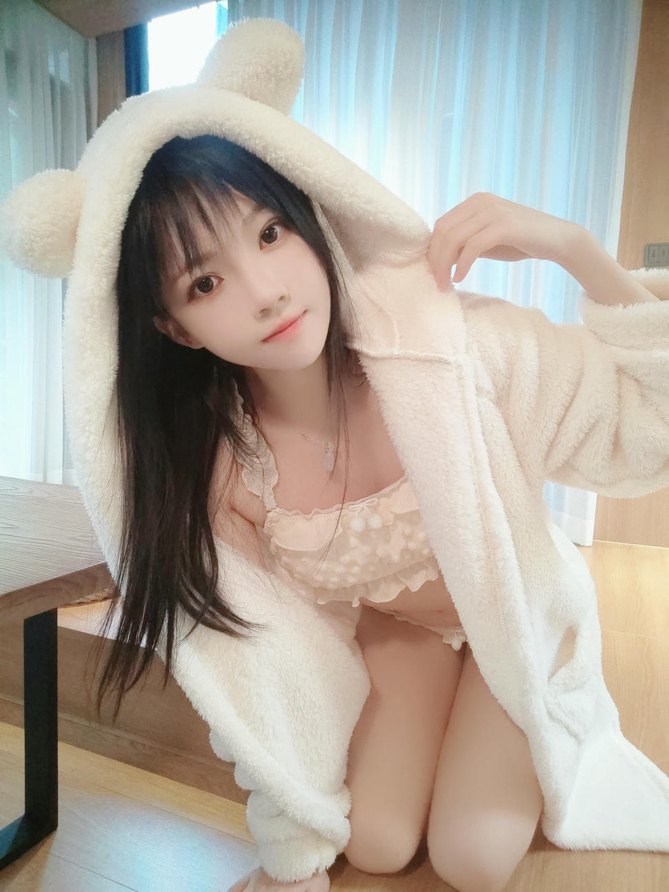 桜桃喵 NO.206 糯米小圆子[30P 152.8M]_第1集