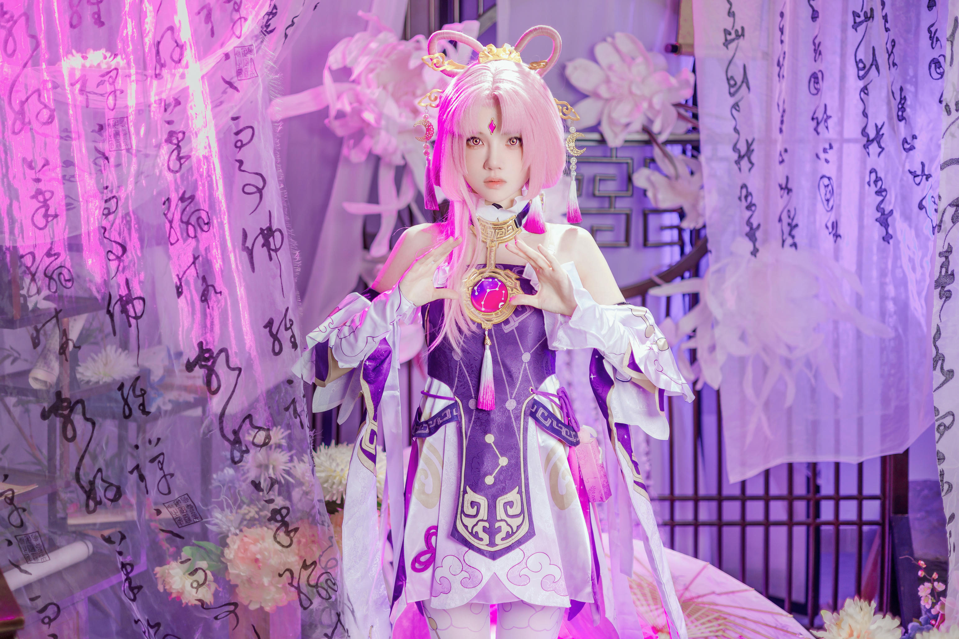 桜桃喵 NO.208 符玄 [27P2V 1_1.95GB]-符玄_第1集