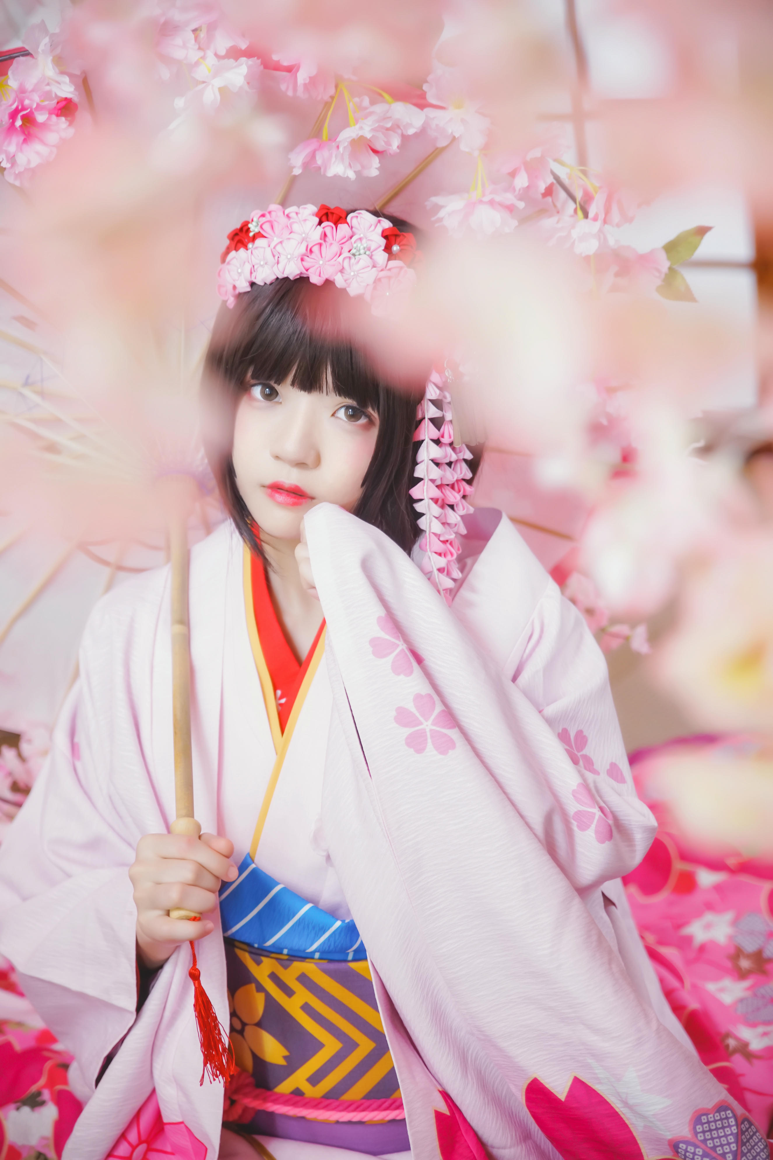 桜桃喵 NO.029 加藤惠 和服 [23P-368MB]_第1集