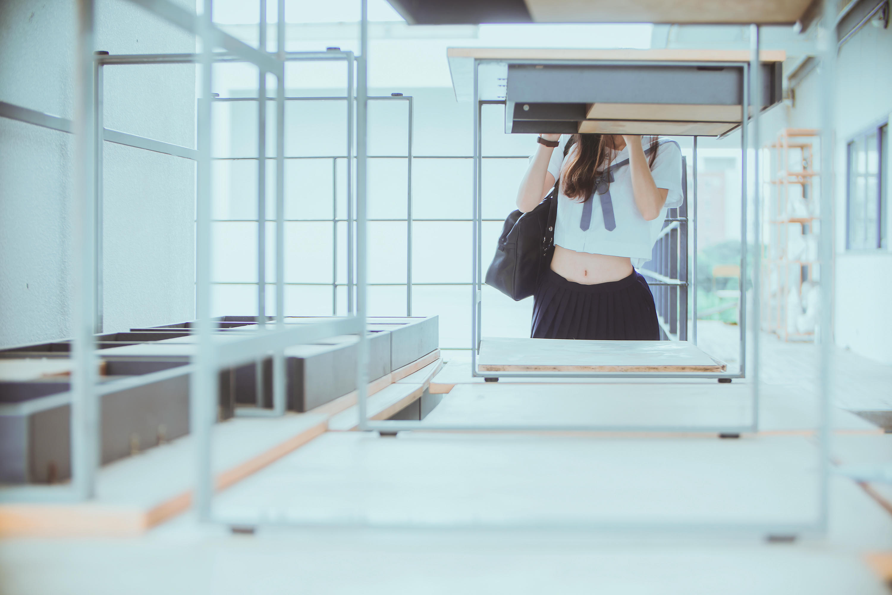 桜桃喵 NO.003 蓝白水手服 [39P-290MB]_第1集