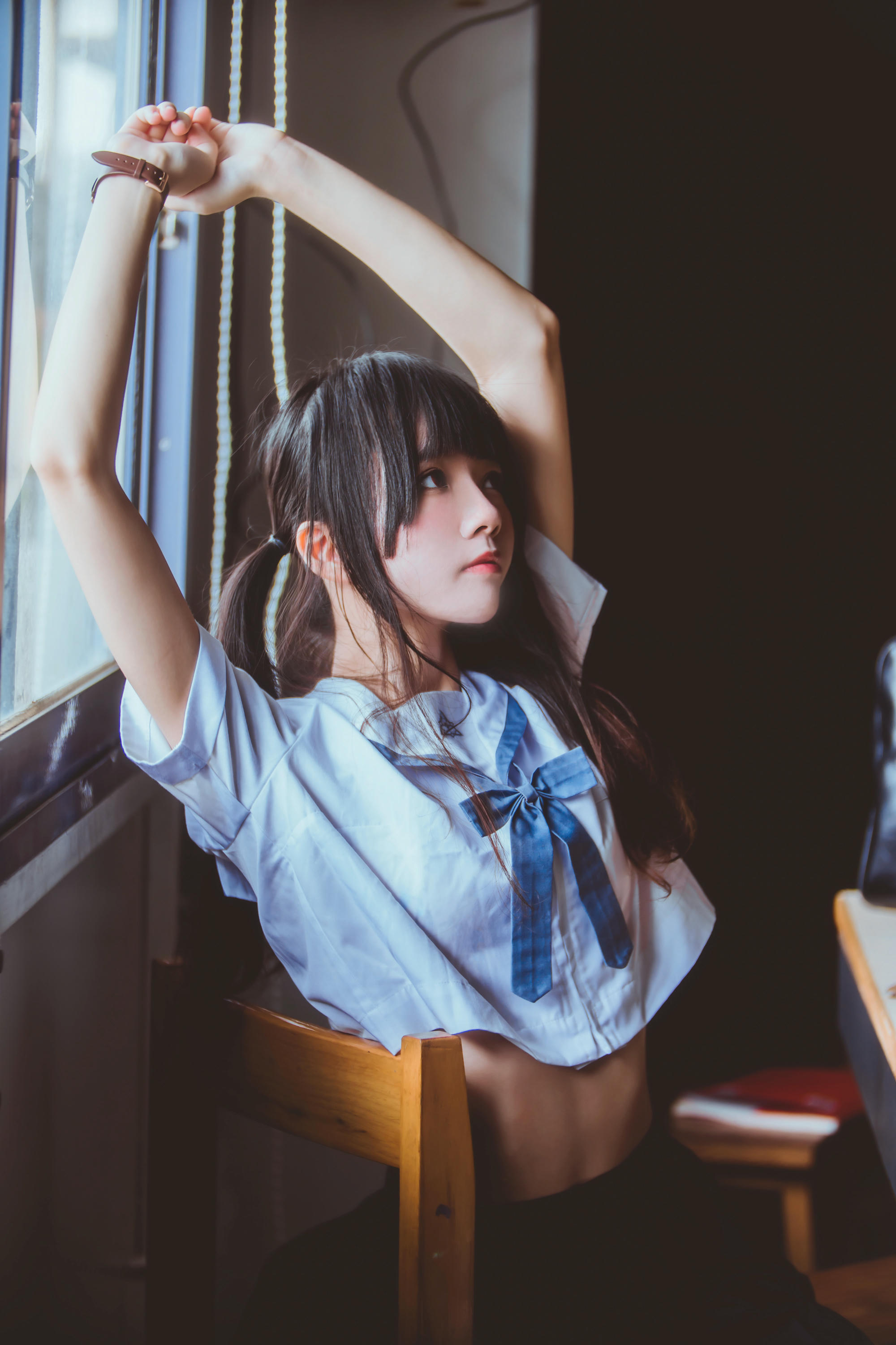 桜桃喵 NO.003 蓝白水手服 [39P-290MB]_第1集