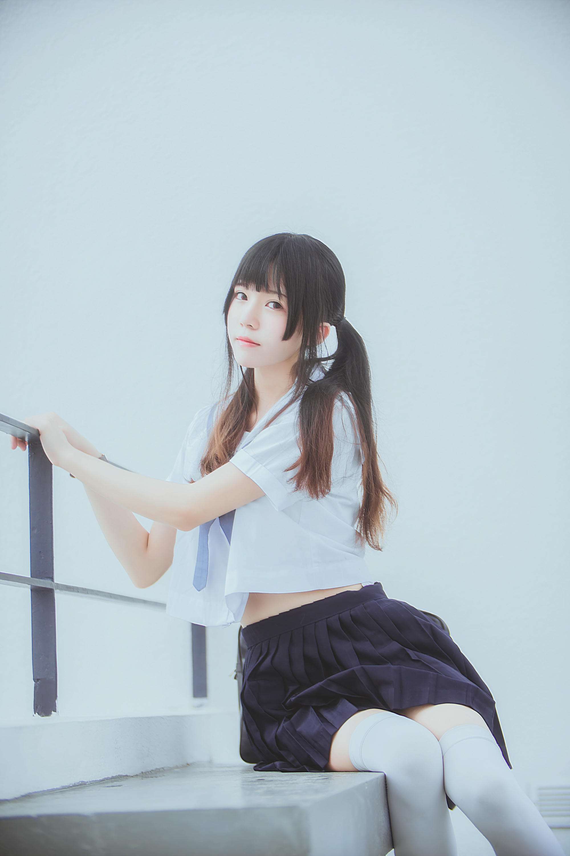 桜桃喵 NO.003 蓝白水手服 [39P-290MB]_第1集