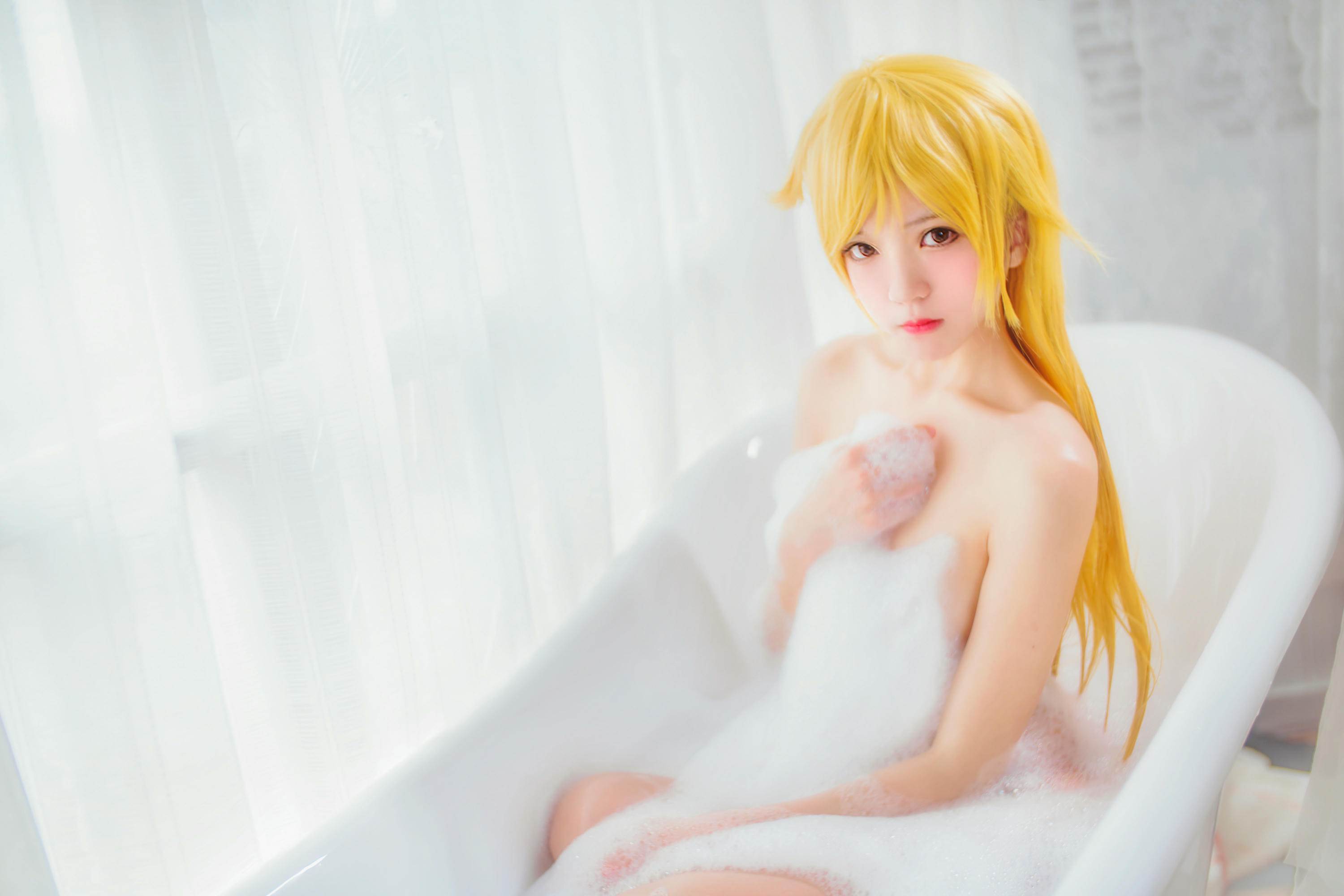 桜桃喵 NO.041 小忍浴缸 [50P-380MB]_第1集