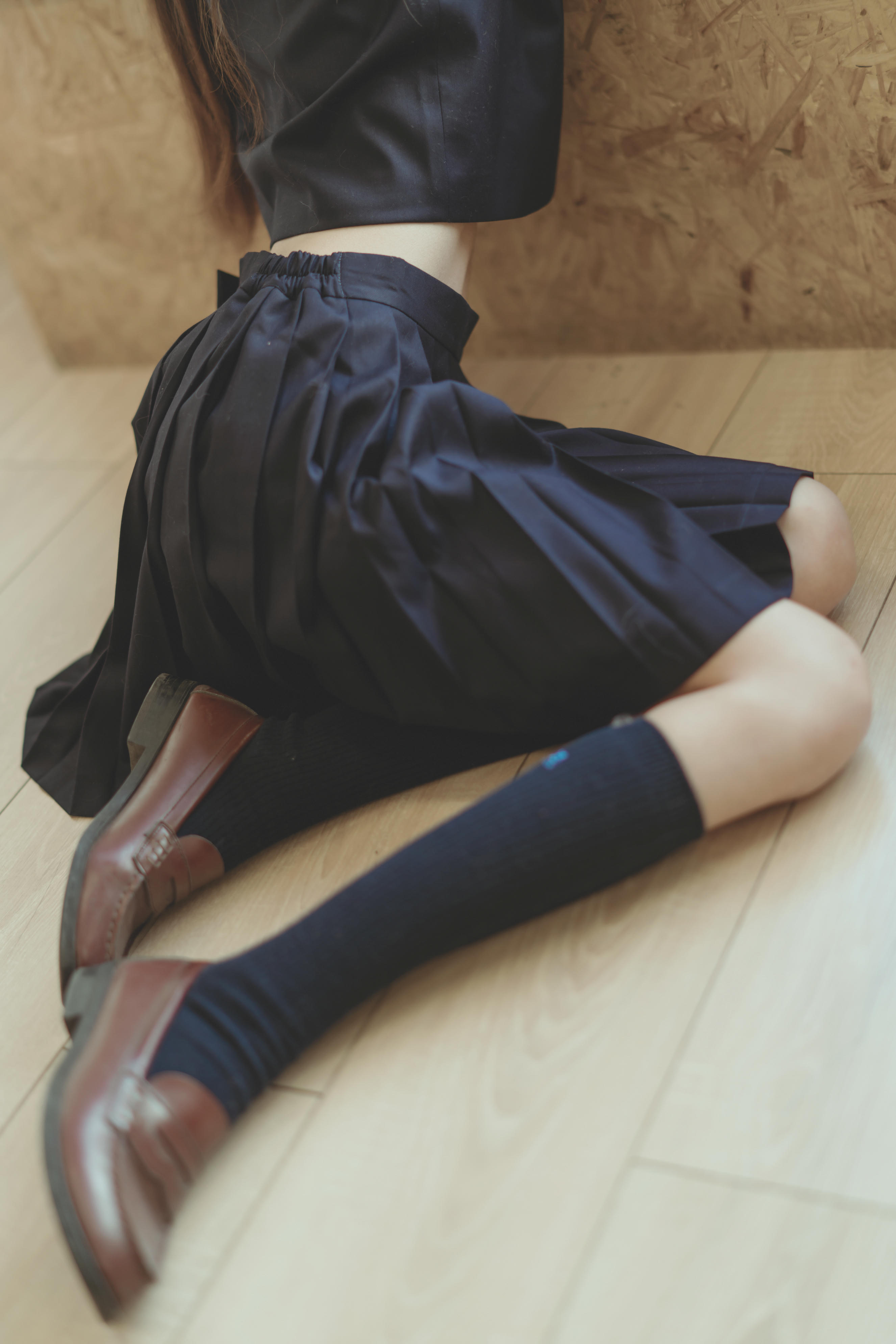 桜桃喵 NO.043 小小少女 黑色水手服 [50P-747MB]_第2集