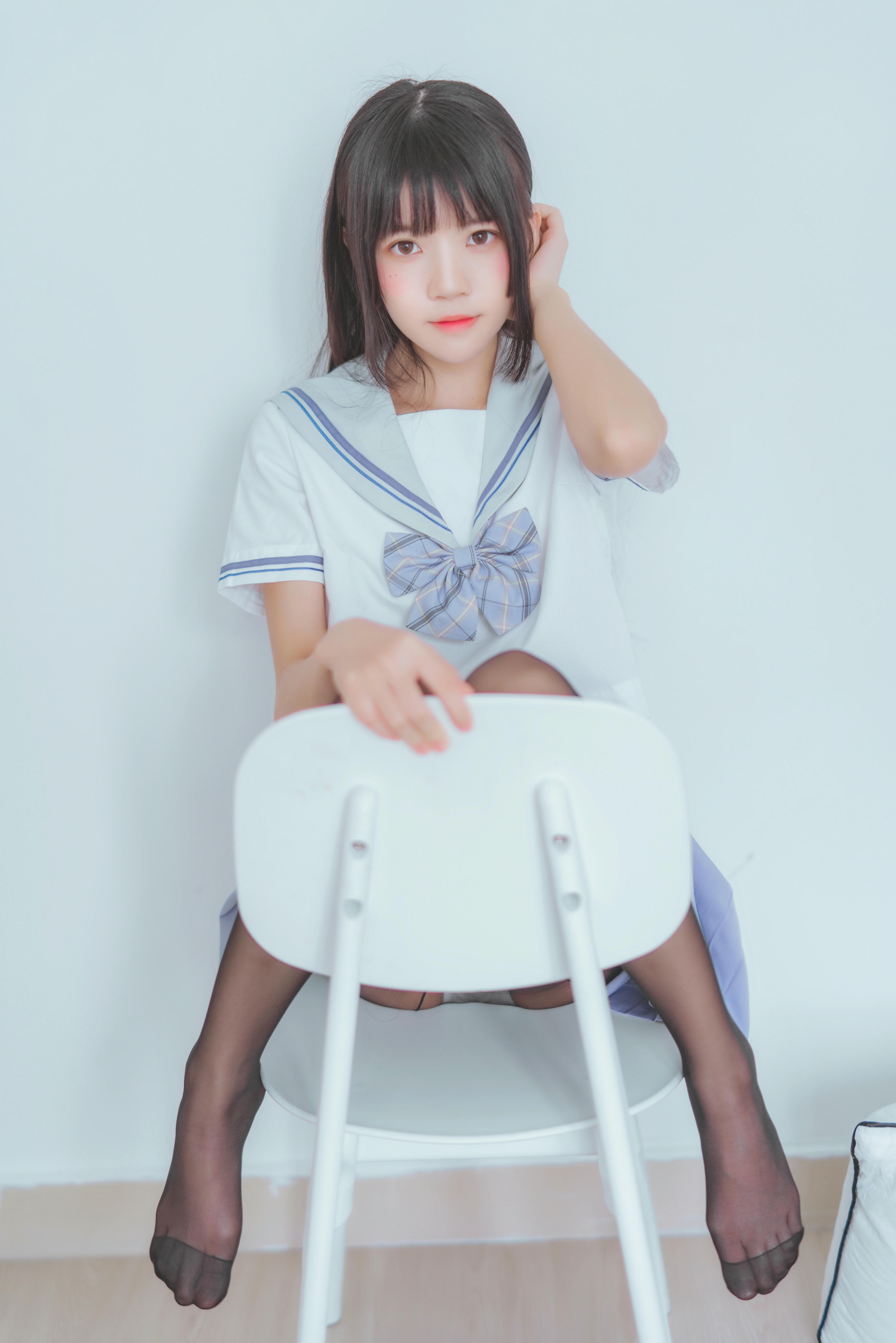 桜桃喵 NO.050 未熟2 黑丝 [49P-793MB]_第2集