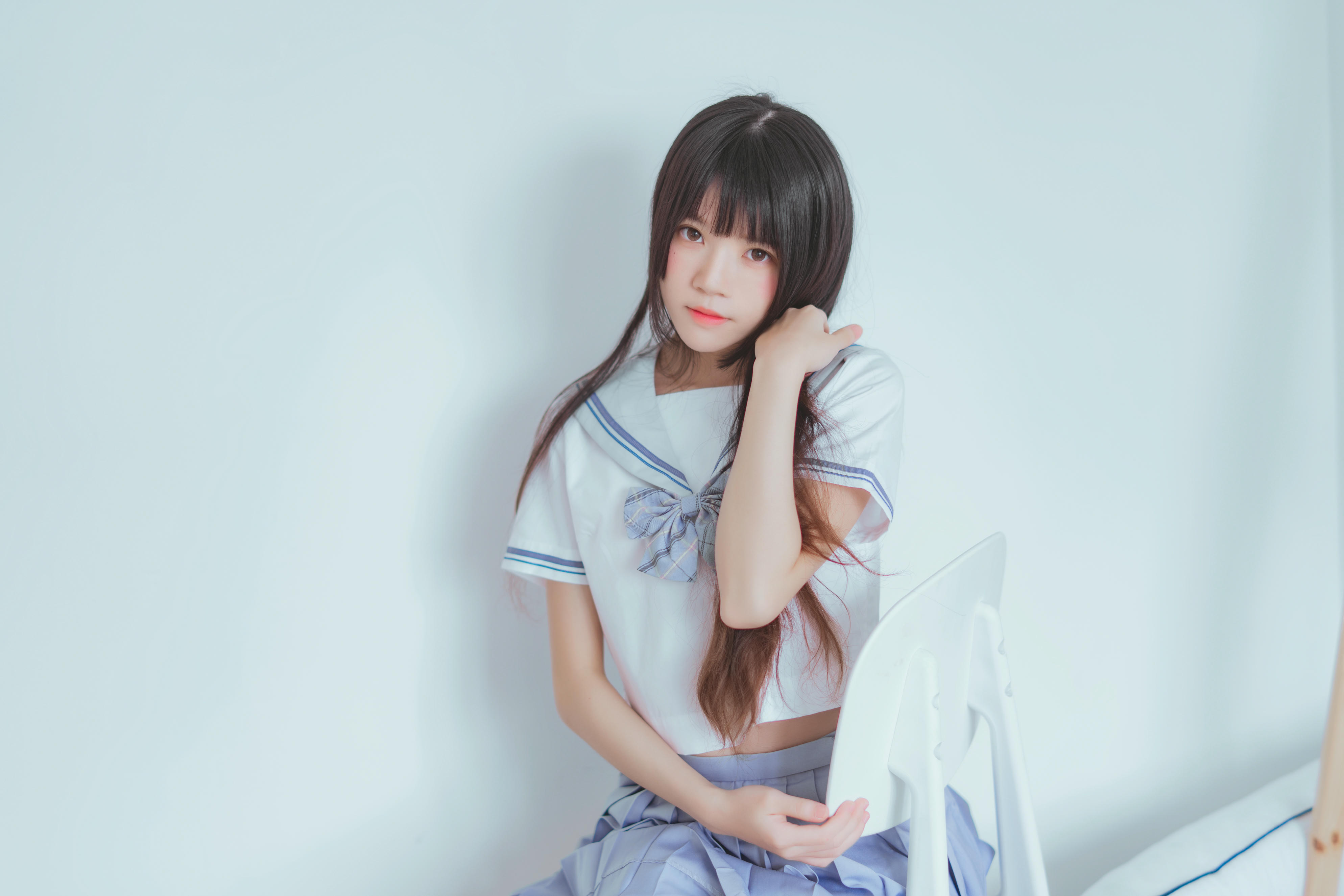 桜桃喵 NO.050 未熟2 黑丝 [49P-793MB]_第2集