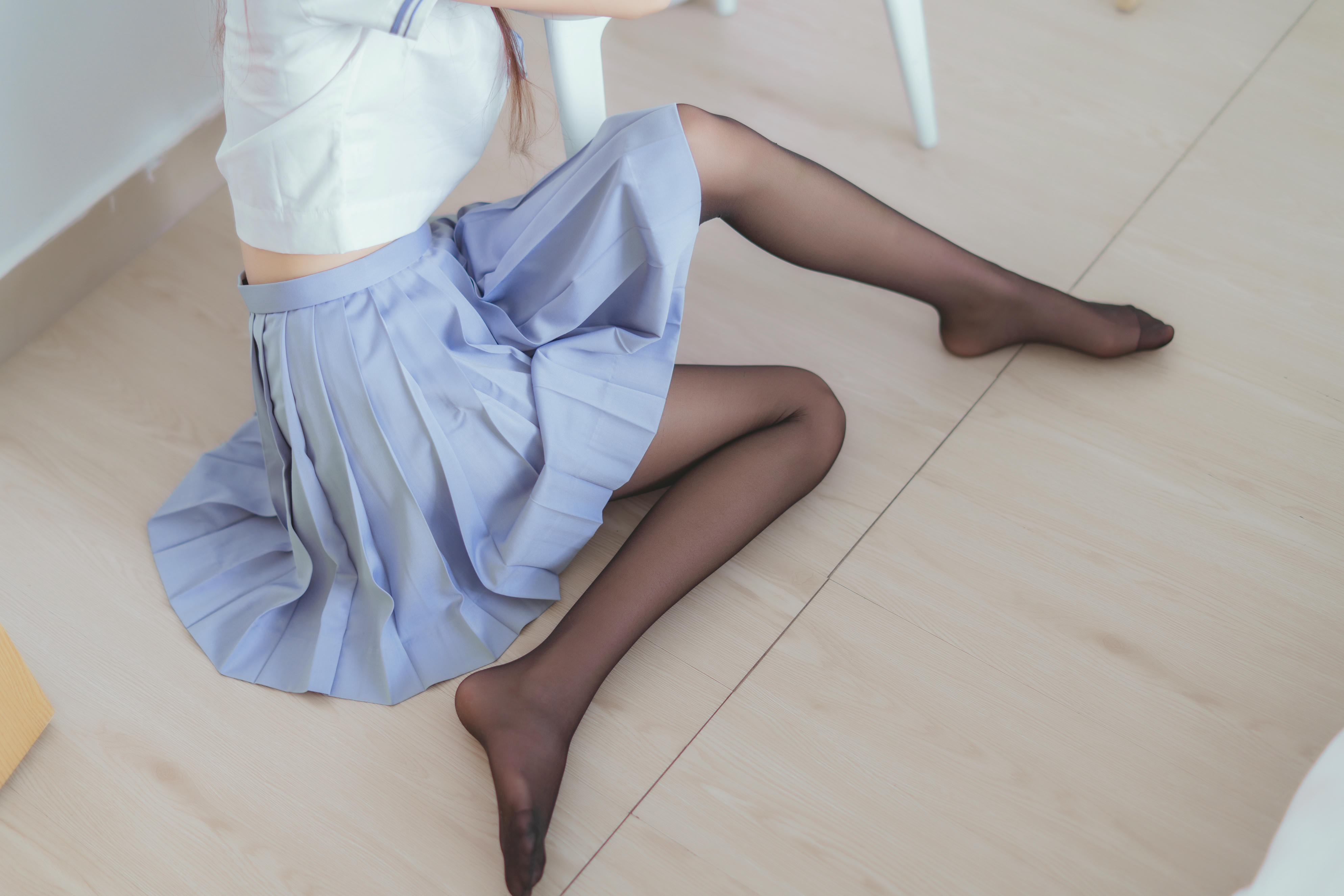 桜桃喵 NO.050 未熟2 黑丝 [49P-793MB]_第2集