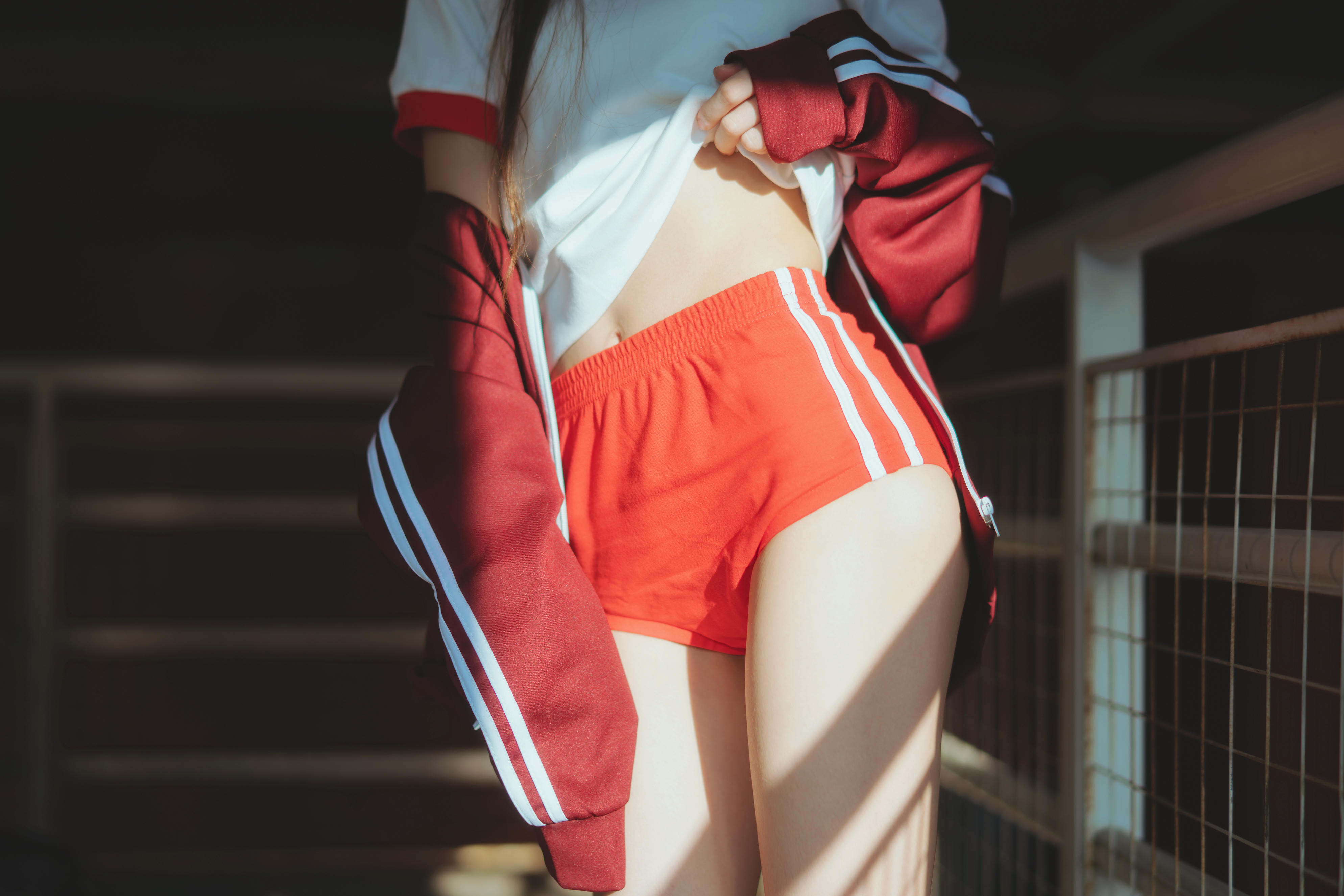 桜桃喵 NO.051 未熟2 红色体操服 [44P-538MB]_第1集