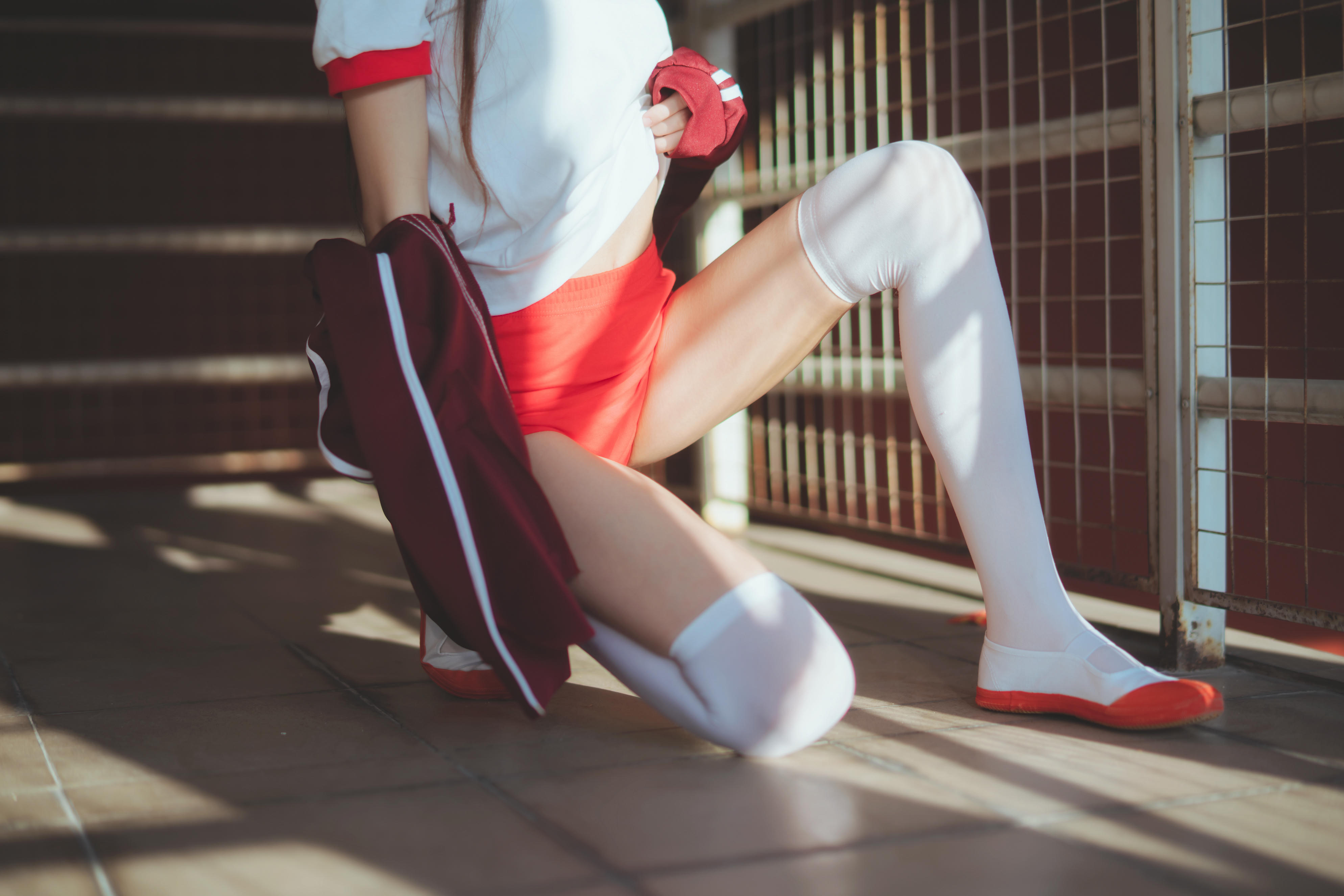 桜桃喵 NO.051 未熟2 红色体操服 [44P-538MB]_第1集