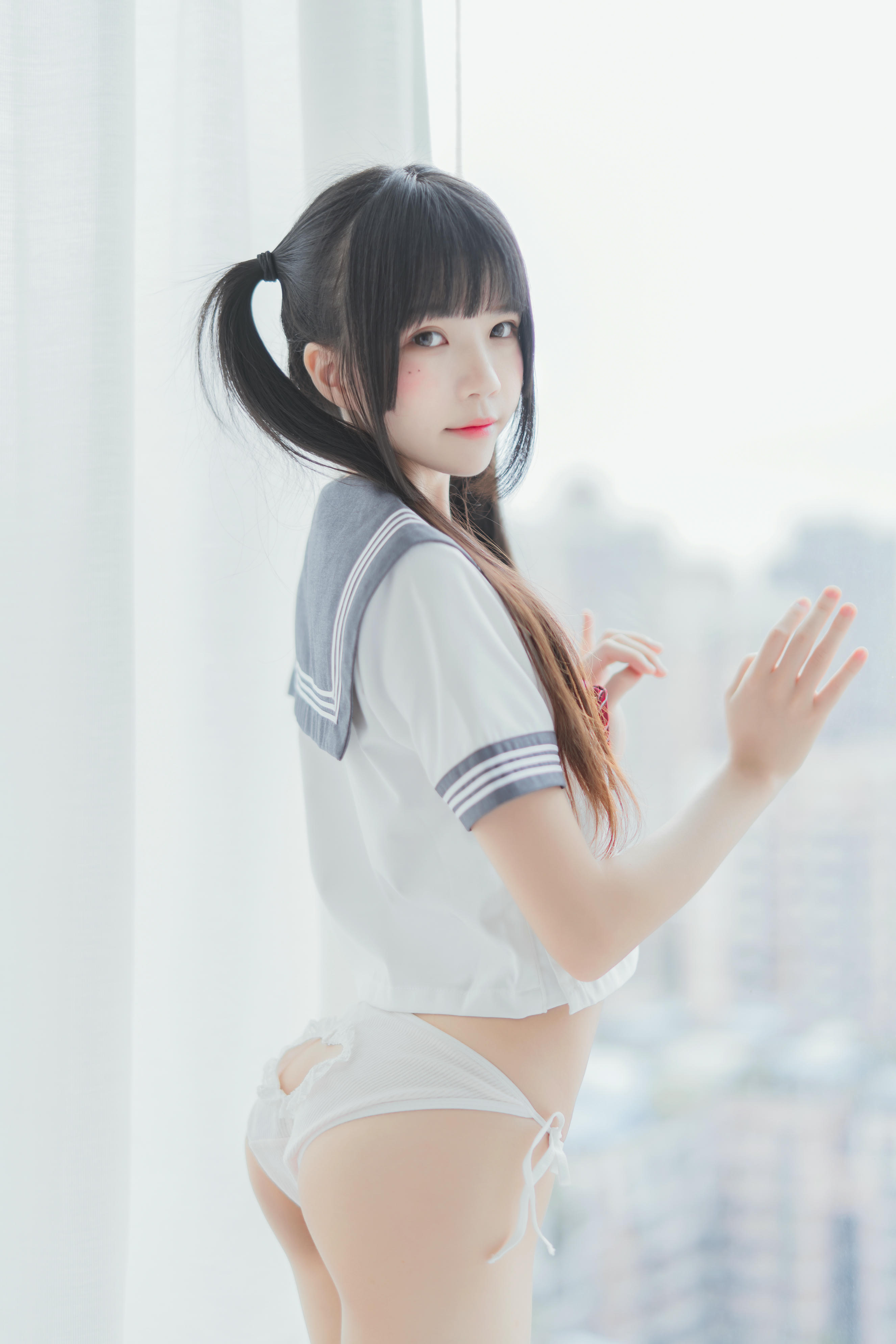 桜桃喵 NO.052 未熟2 心形胖次 [111P-1.3GB]_第4集