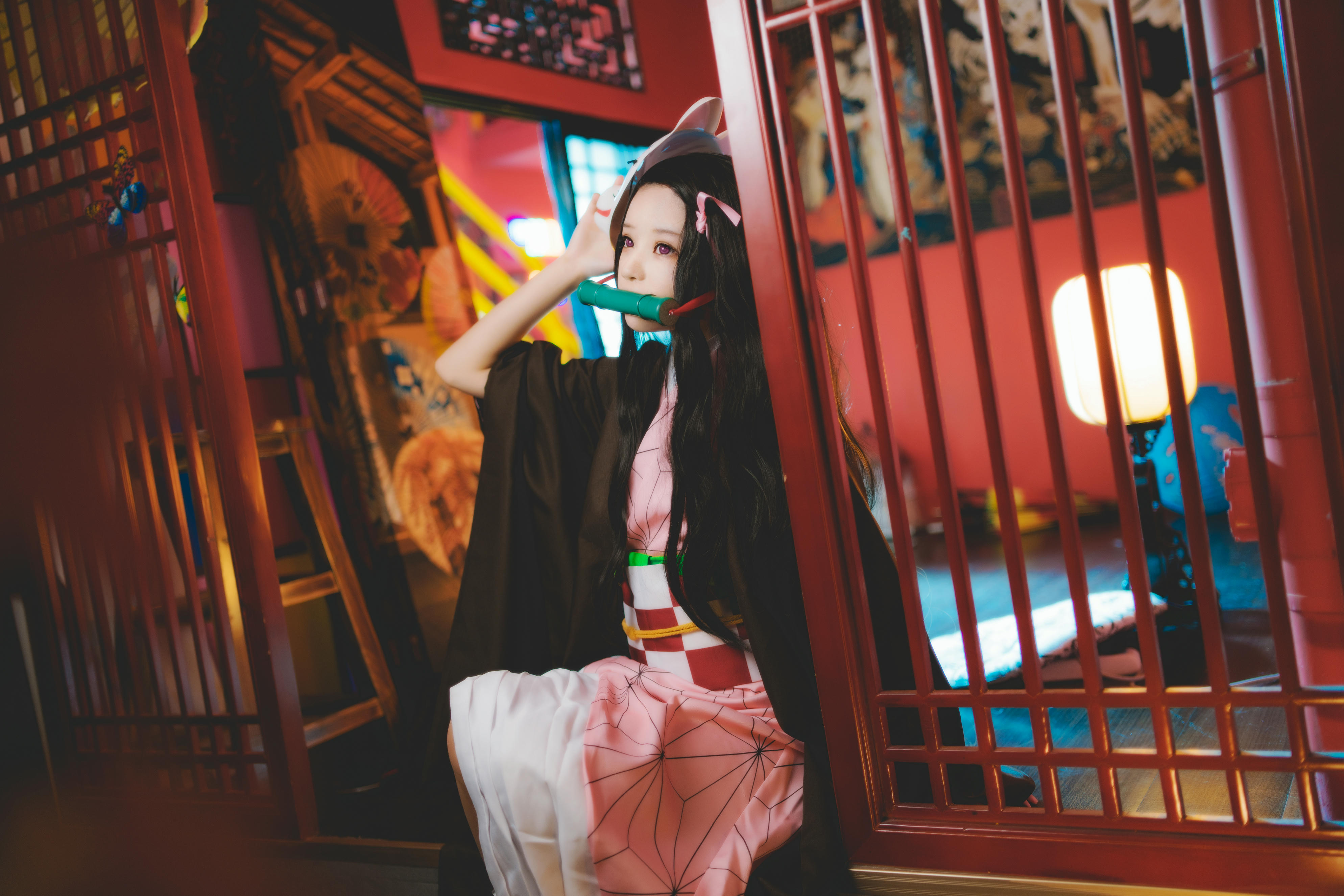 桜桃喵 NO.056 灶门祢豆子 [21P-528MB]_第1集