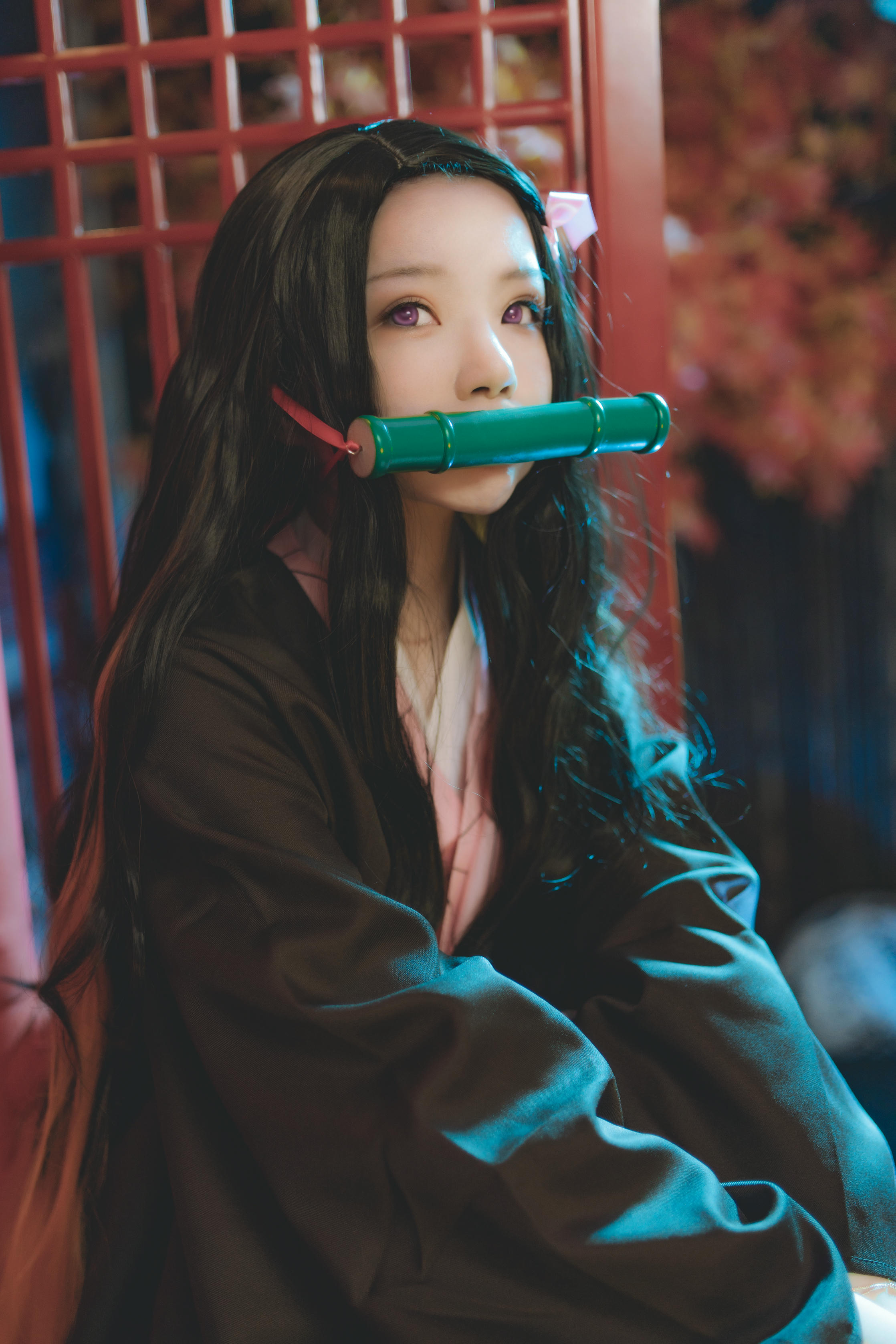 桜桃喵 NO.056 灶门祢豆子 [21P-528MB]_第1集