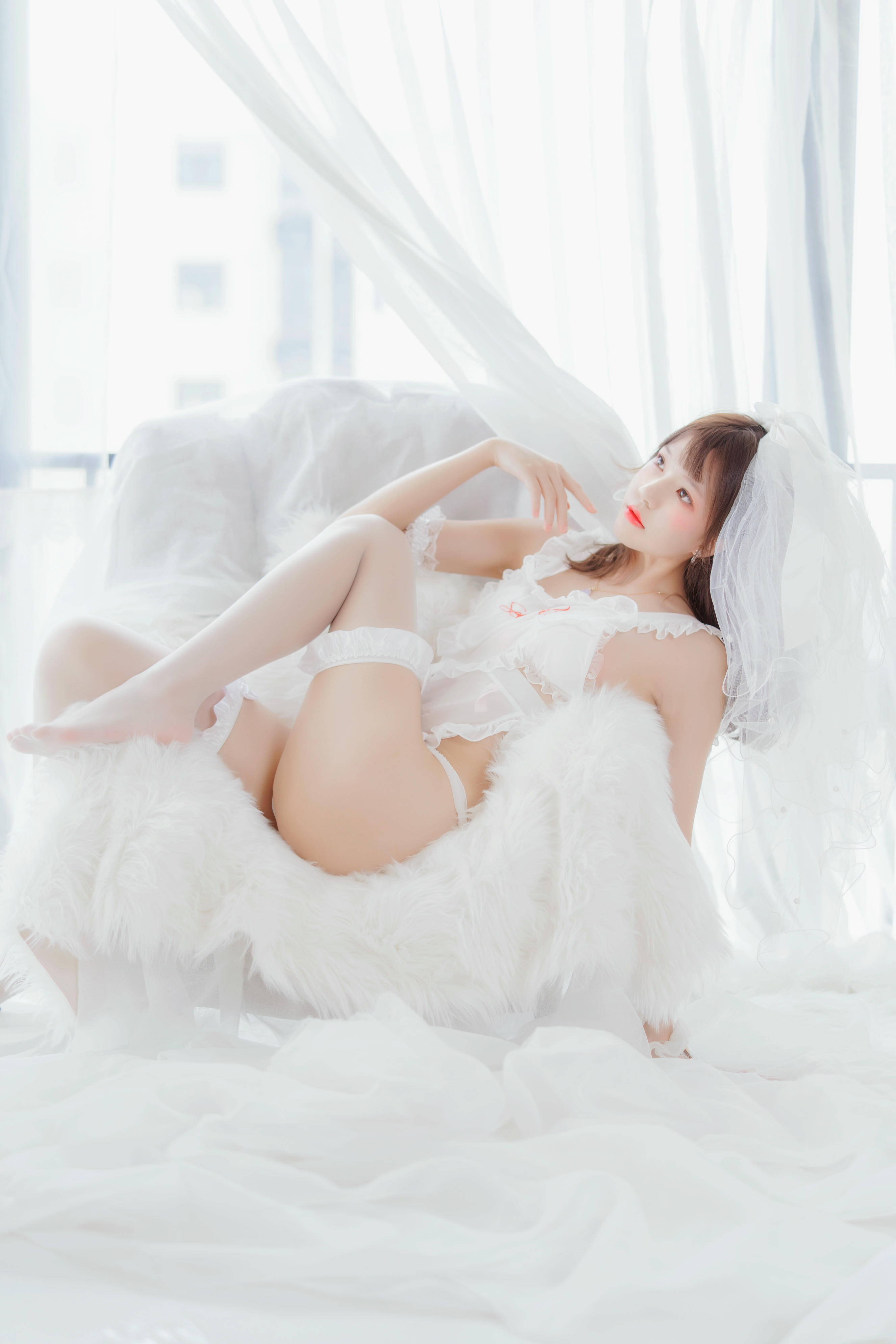 桜桃喵 NO.058 轻纱 上 [33P-370MB]_第1集