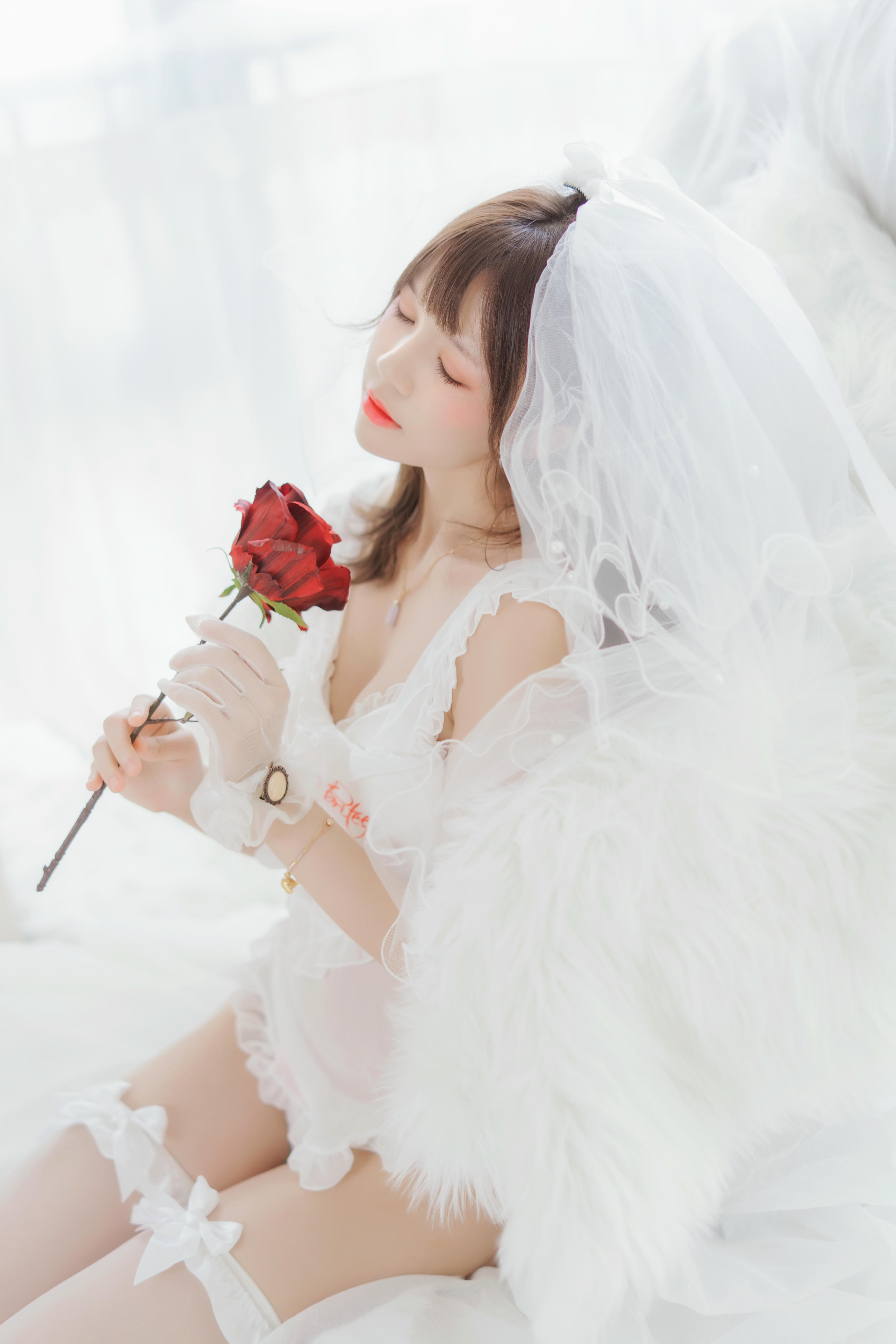 桜桃喵 NO.058 轻纱 上 [33P-370MB]_第1集