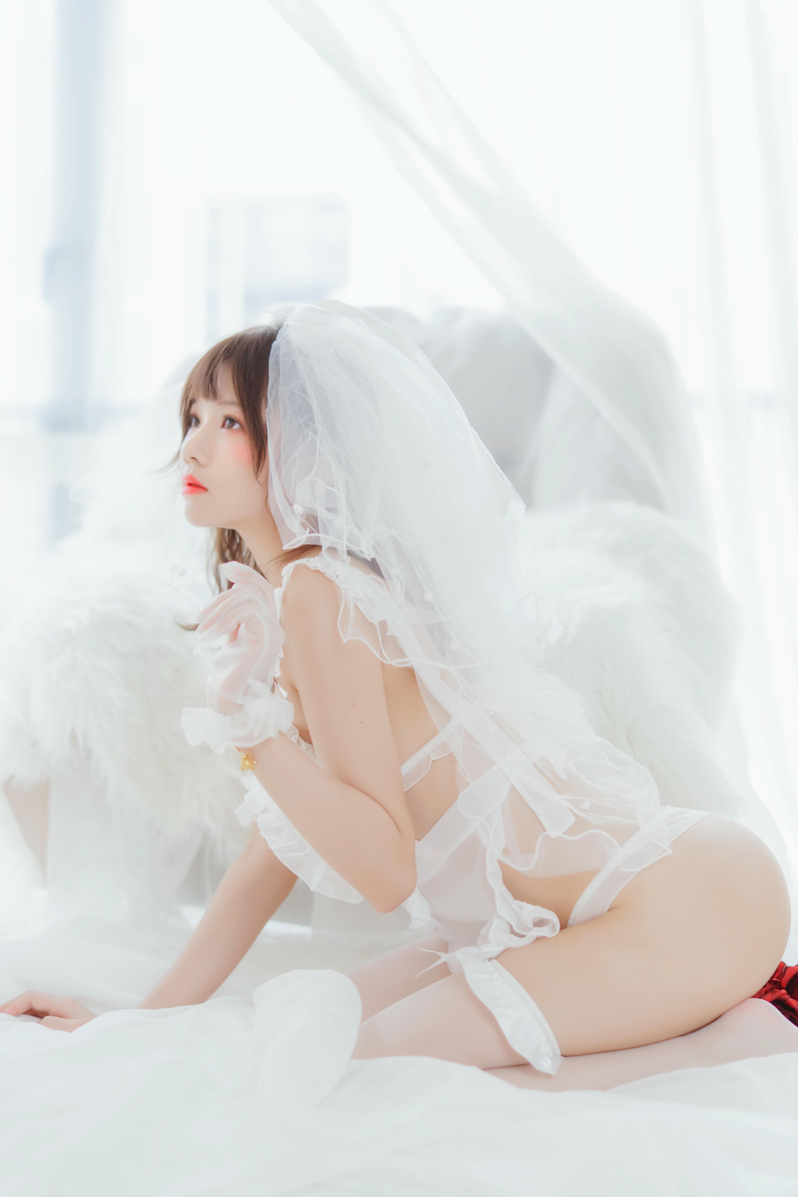 桜桃喵 NO.059 轻纱 下 [34P-380MB]_第1集