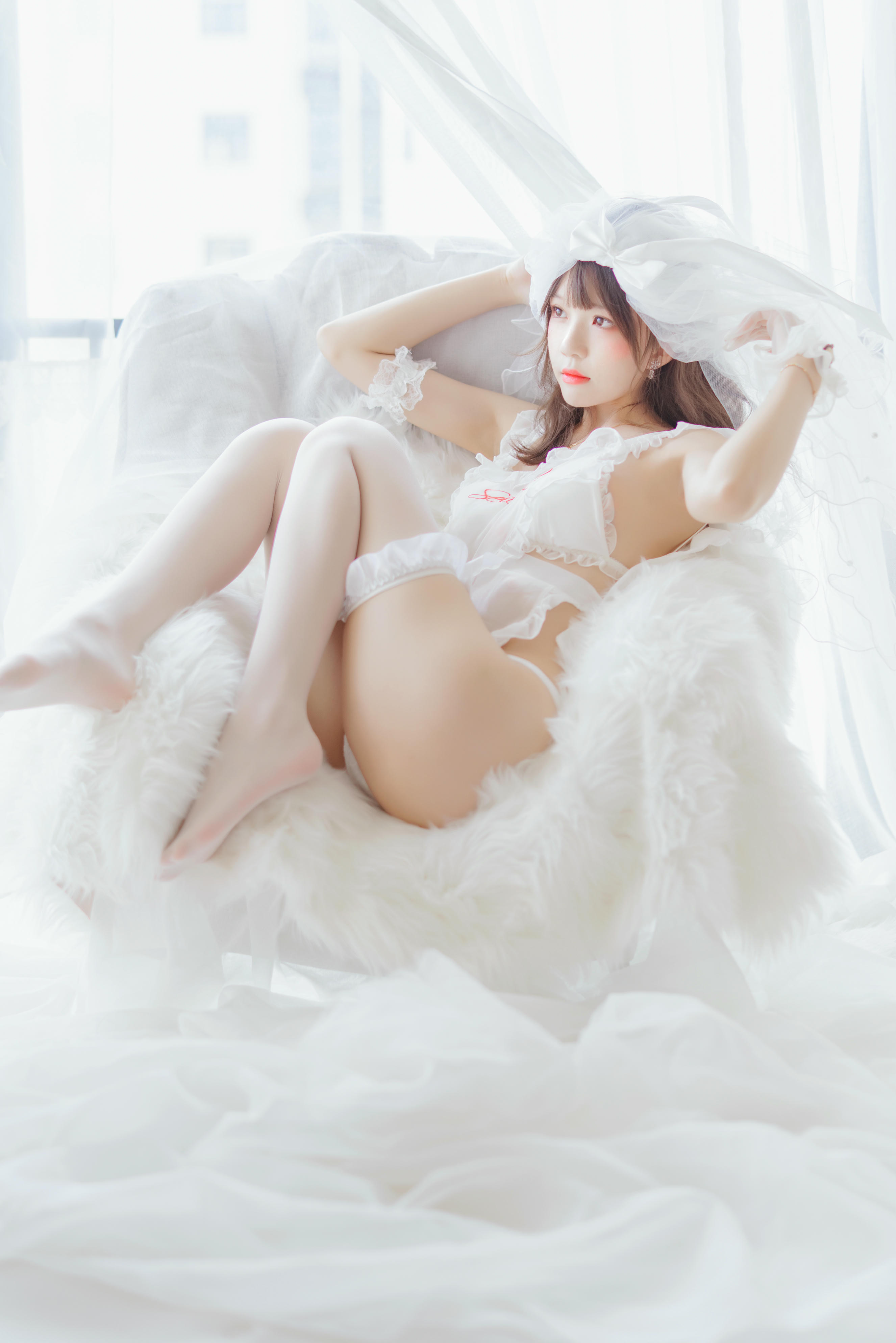 桜桃喵 NO.059 轻纱 下 [34P-380MB]_第1集