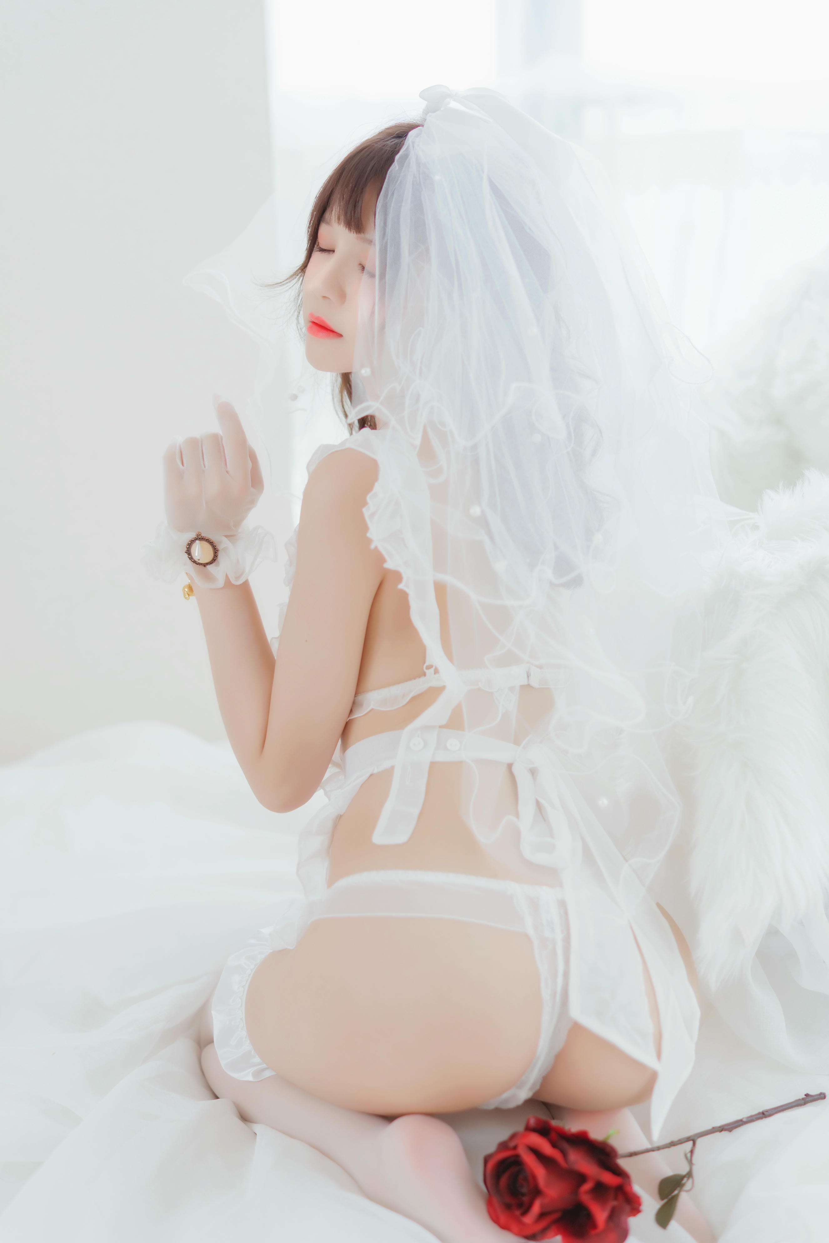 桜桃喵 NO.059 轻纱 下 [34P-380MB]_第1集