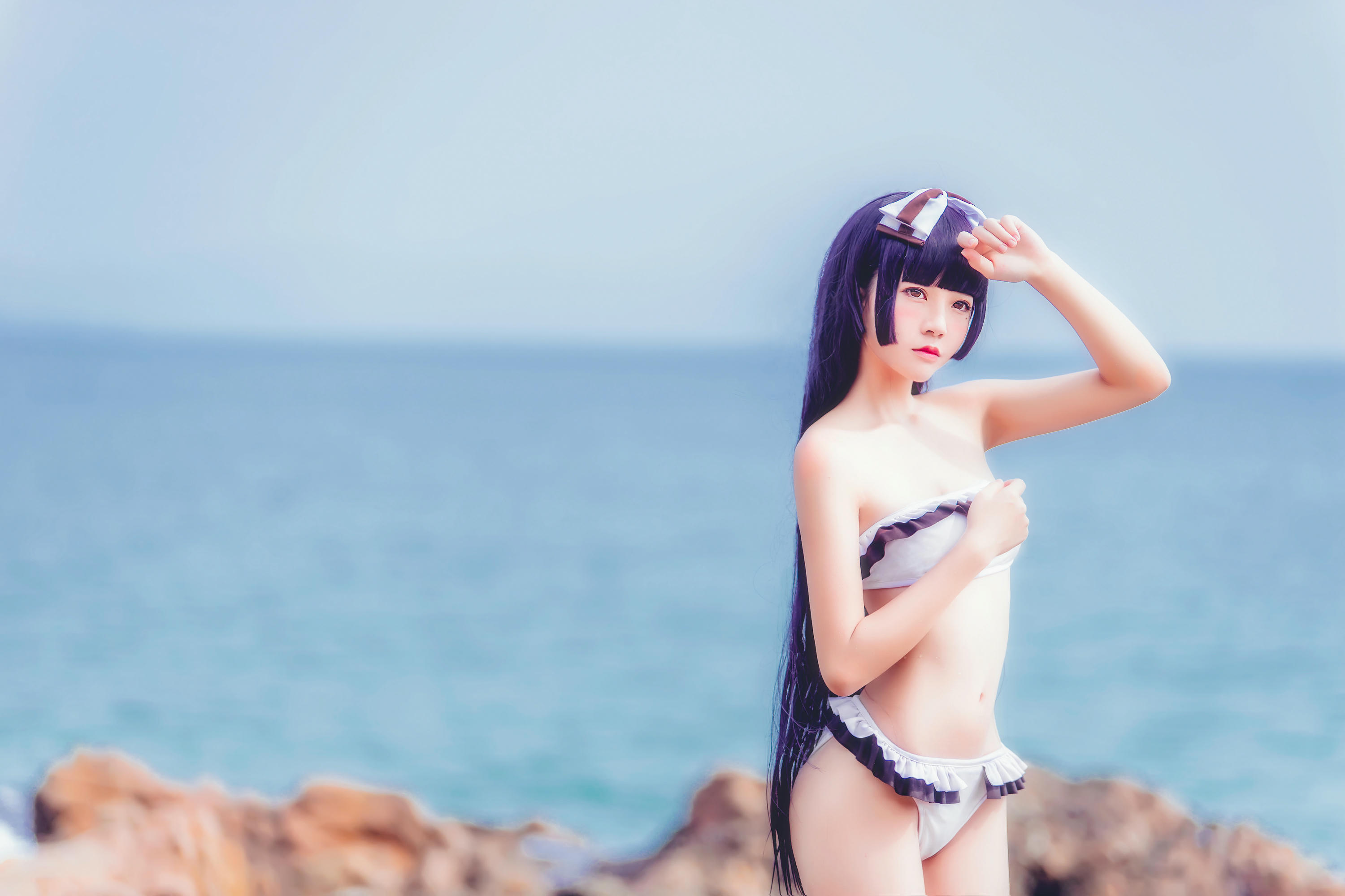 桜桃喵 NO.060 五更琉璃／泳装 [21P-169MB]_第1集