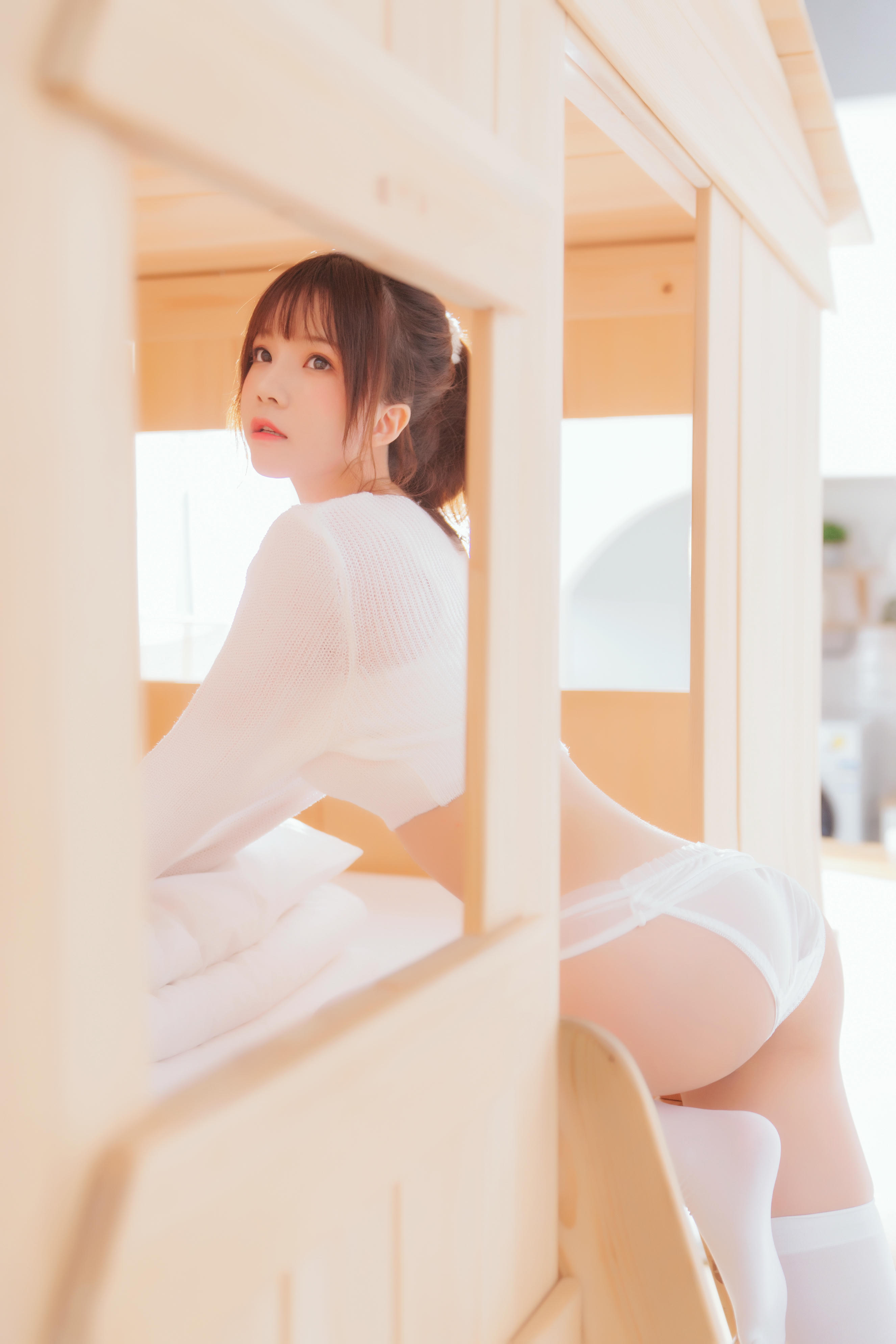 桜桃喵 NO.063 小白 [33P-534MB]_第1集