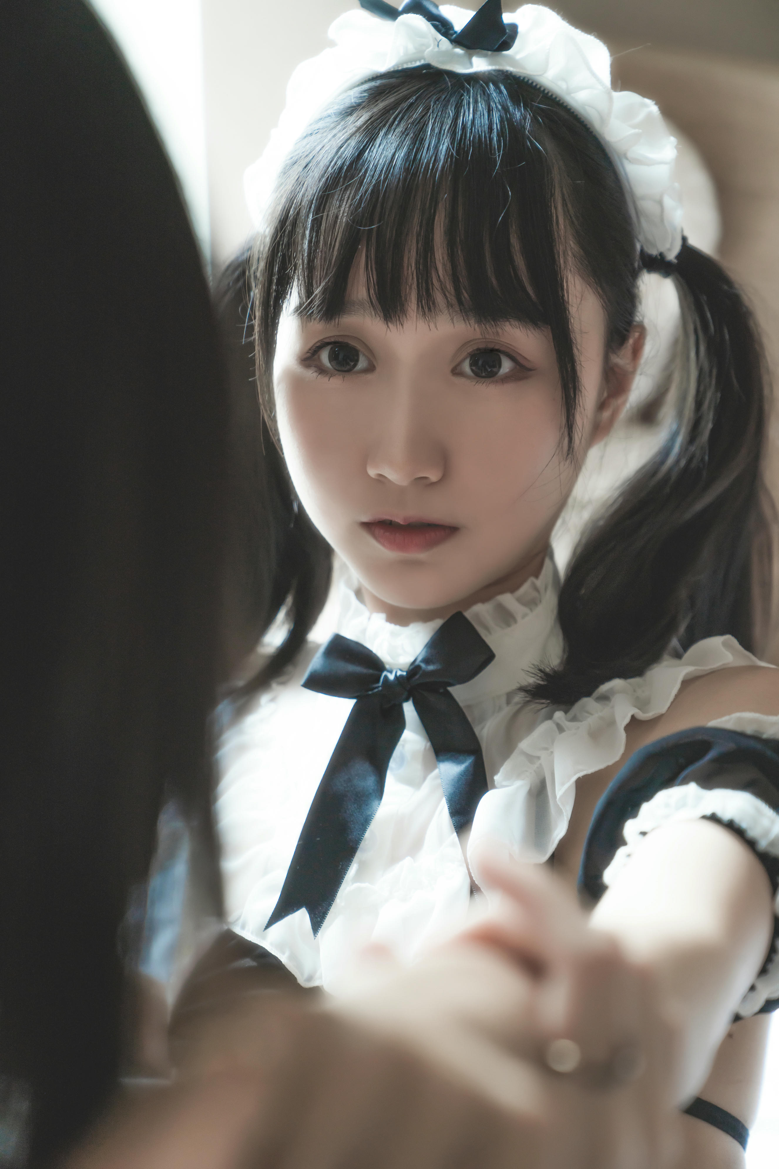 桜桃喵 NO.065 暮(黑裙×妹抖) [48P-1.16GB]_第3集