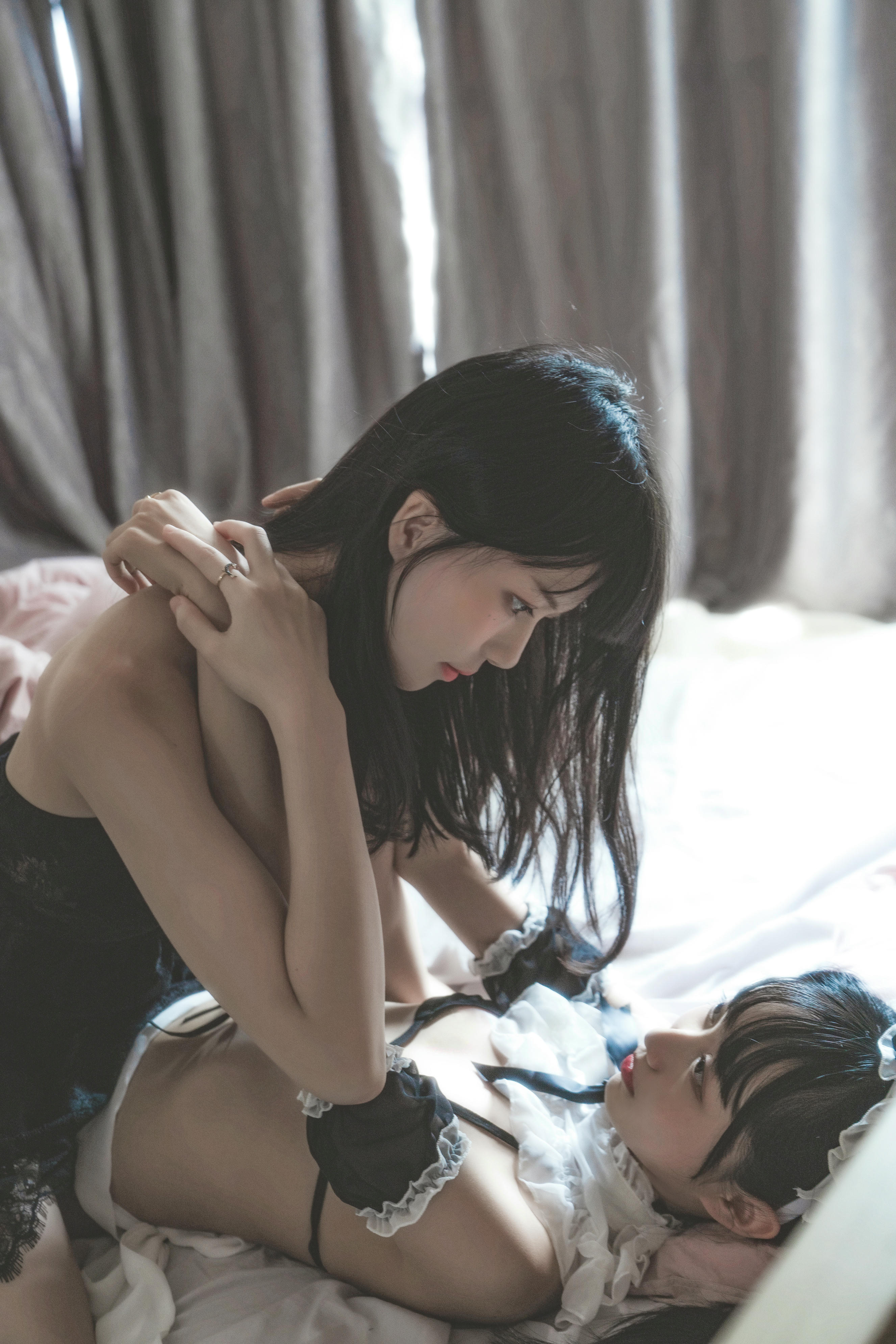 桜桃喵 NO.065 暮(黑裙×妹抖) [48P-1.16GB]_第1集