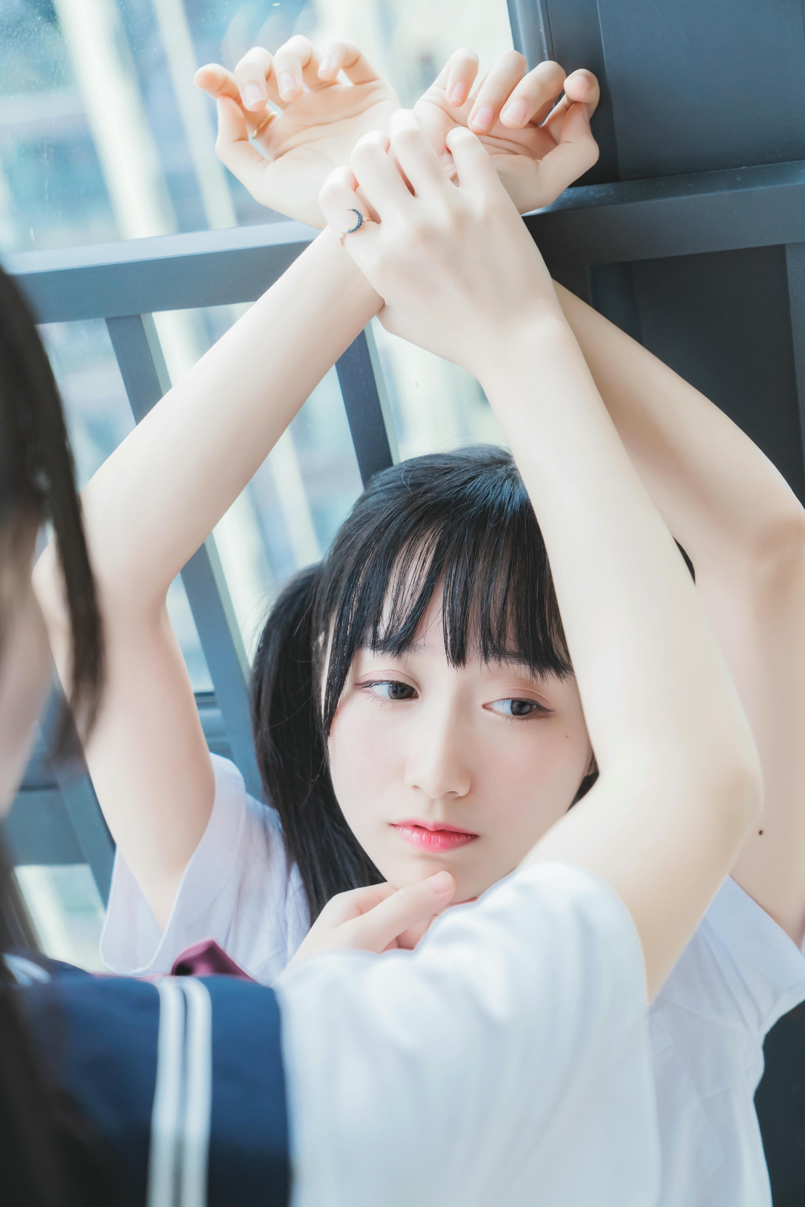 桜桃喵 NO.067 她(制服×制服) [38P-741MB]_第2集