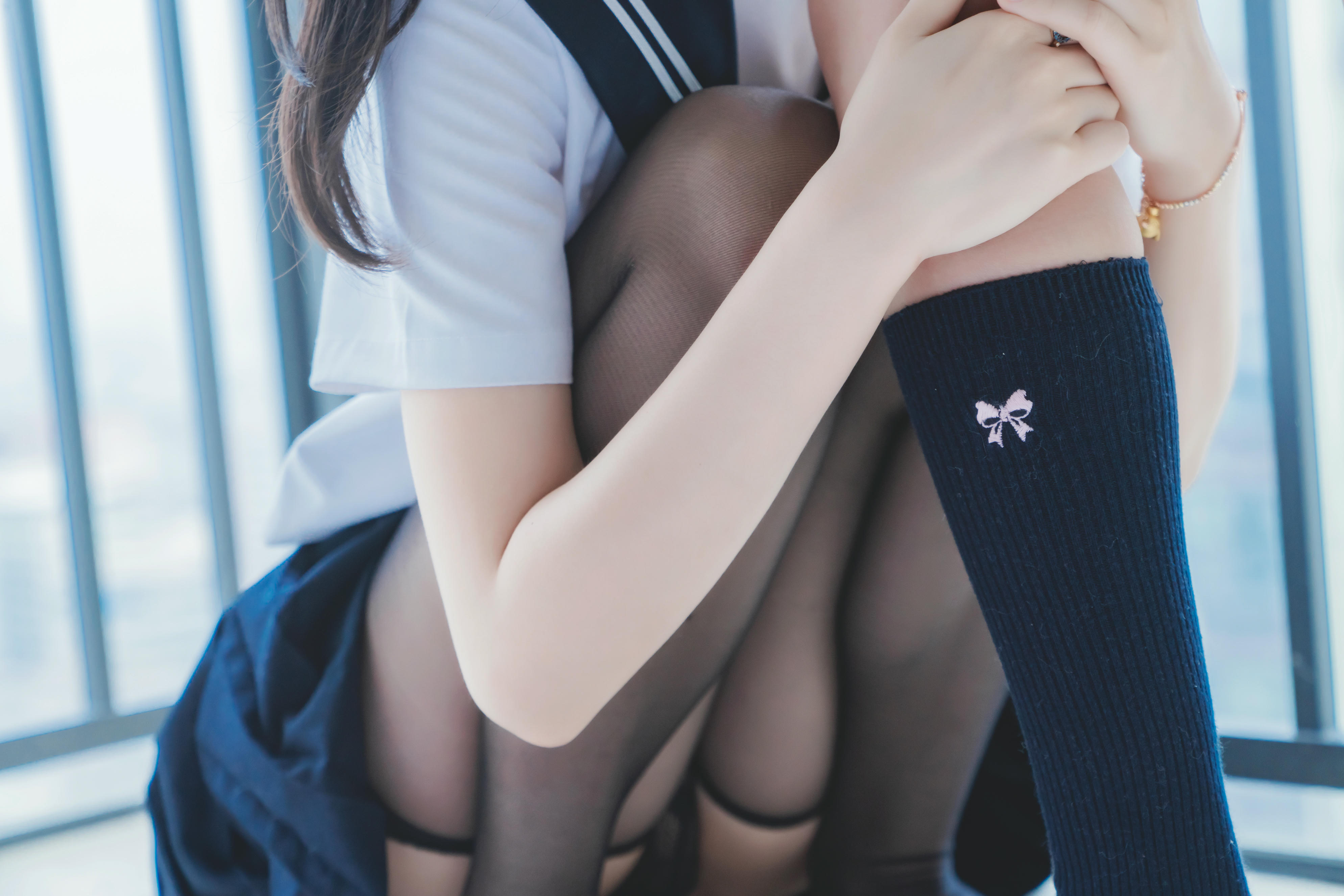 桜桃喵 NO.067 她(制服×制服) [38P-741MB]_第2集