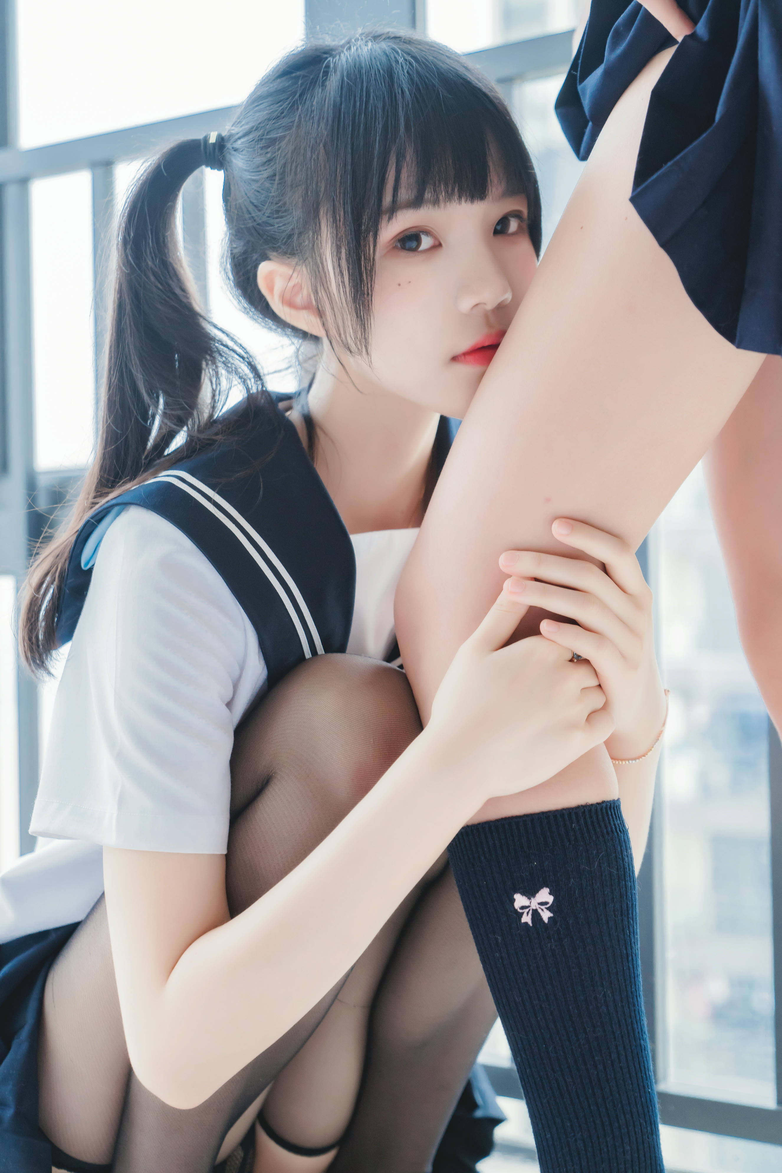 桜桃喵 NO.067 她(制服×制服) [38P-741MB]_第2集