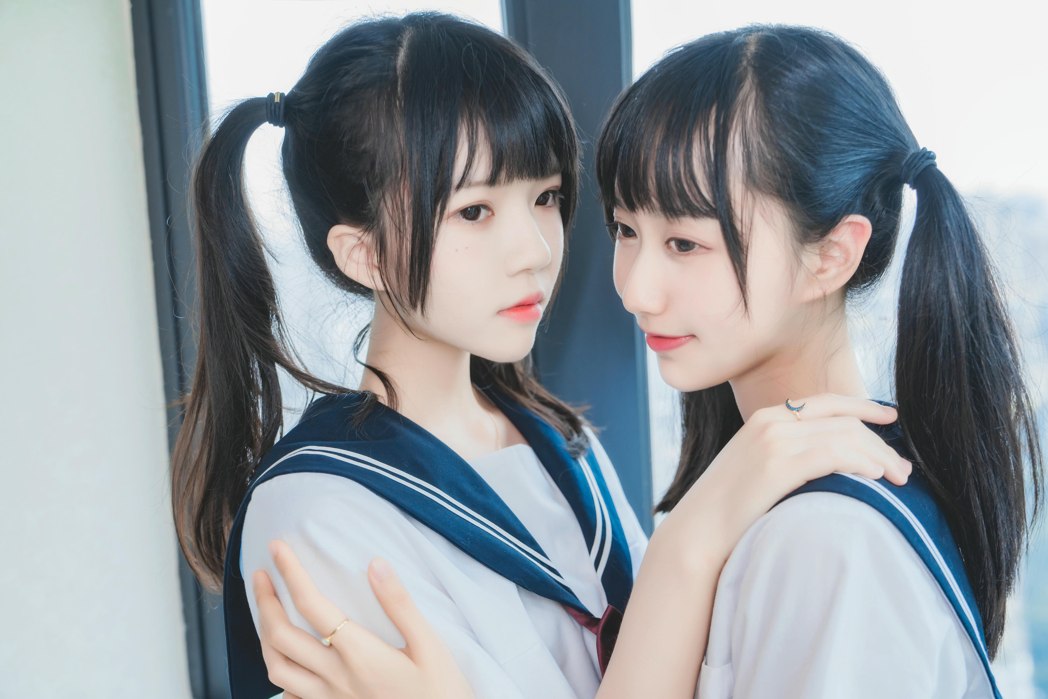 桜桃喵 NO.067 她(制服×制服) [38P-741MB]_第1集