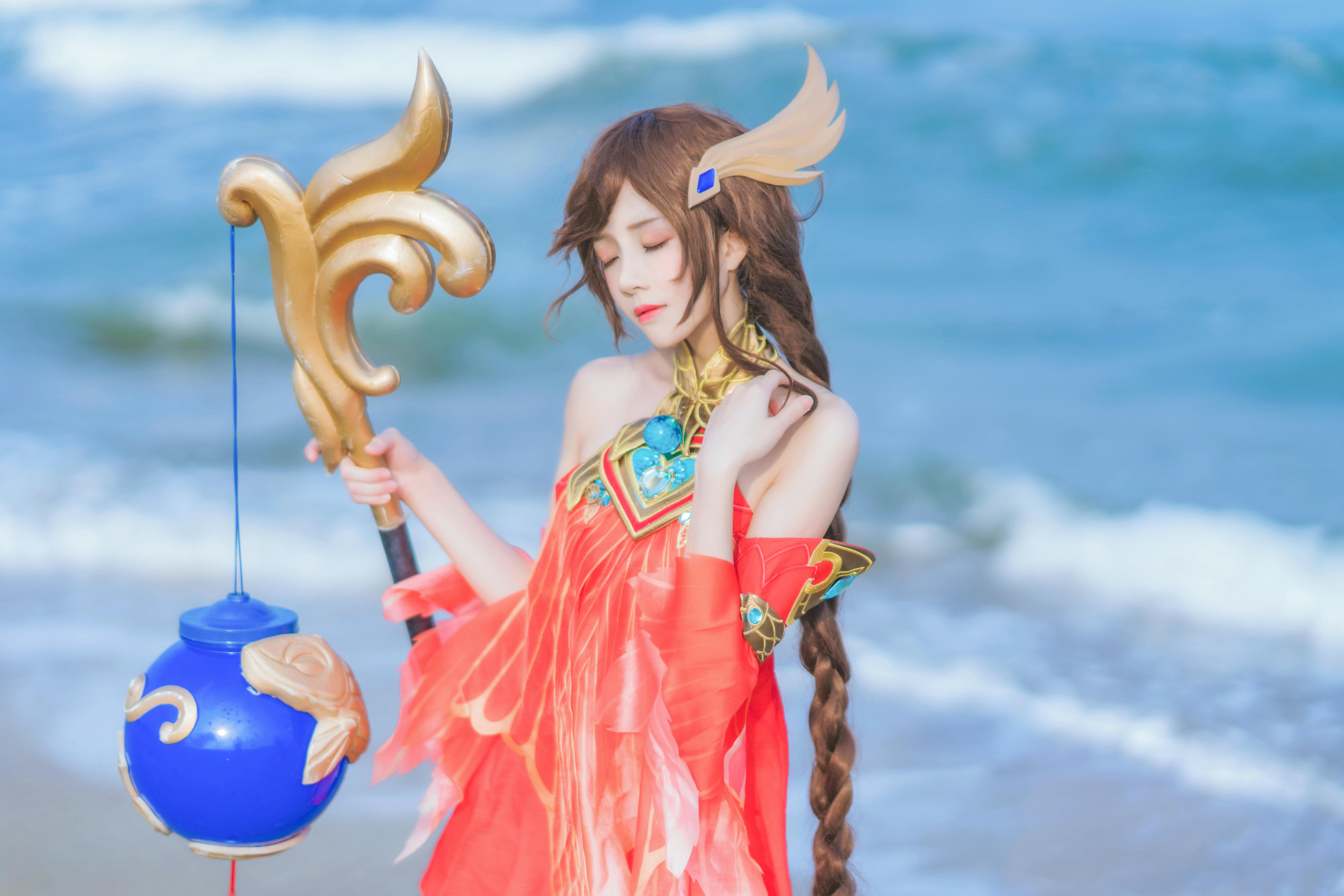 桜桃喵 NO.070 王者荣耀 大乔 [27P-367MB]_第2集