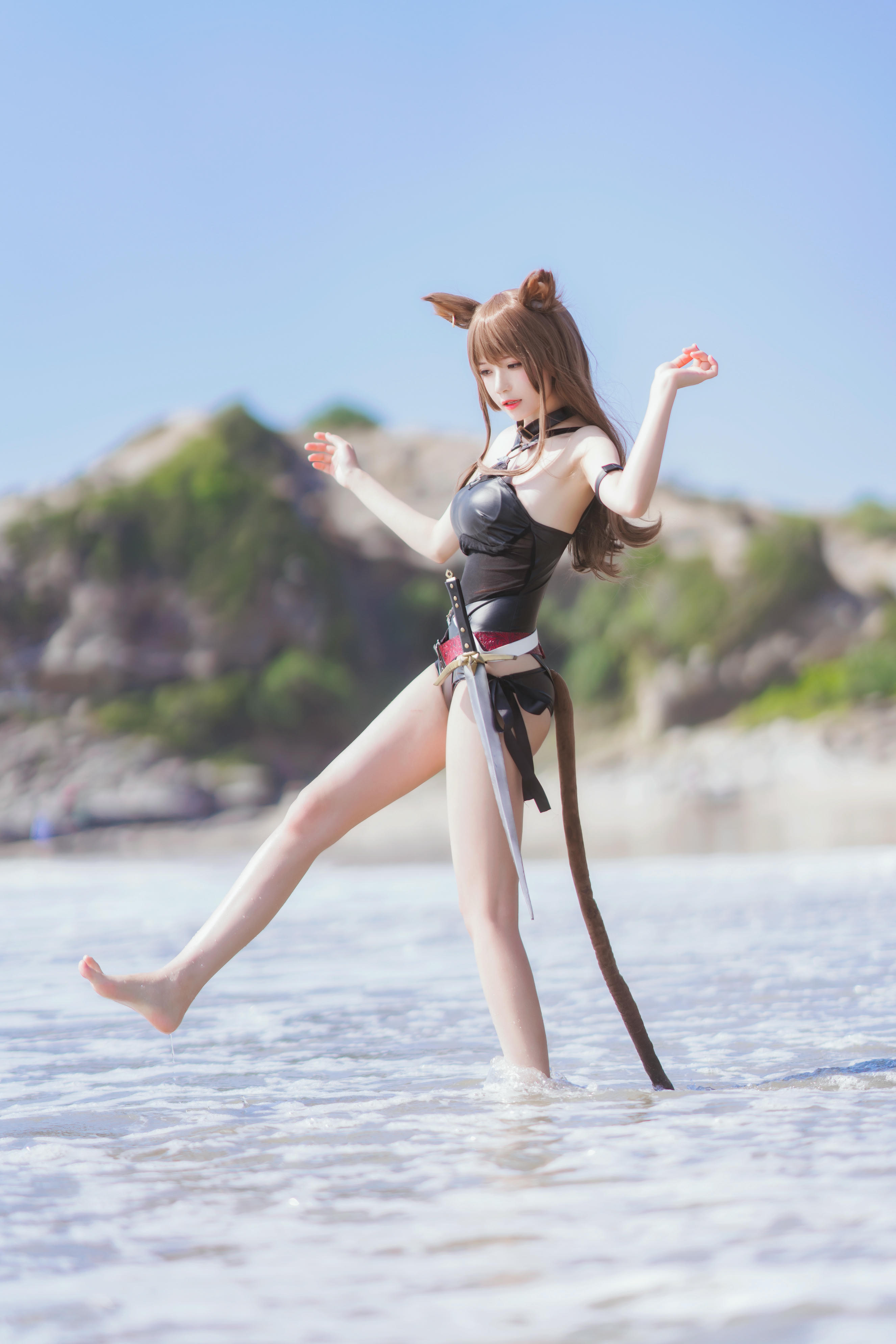 桜桃喵 NO.074 天火泳装 [25P-351MB]_第1集