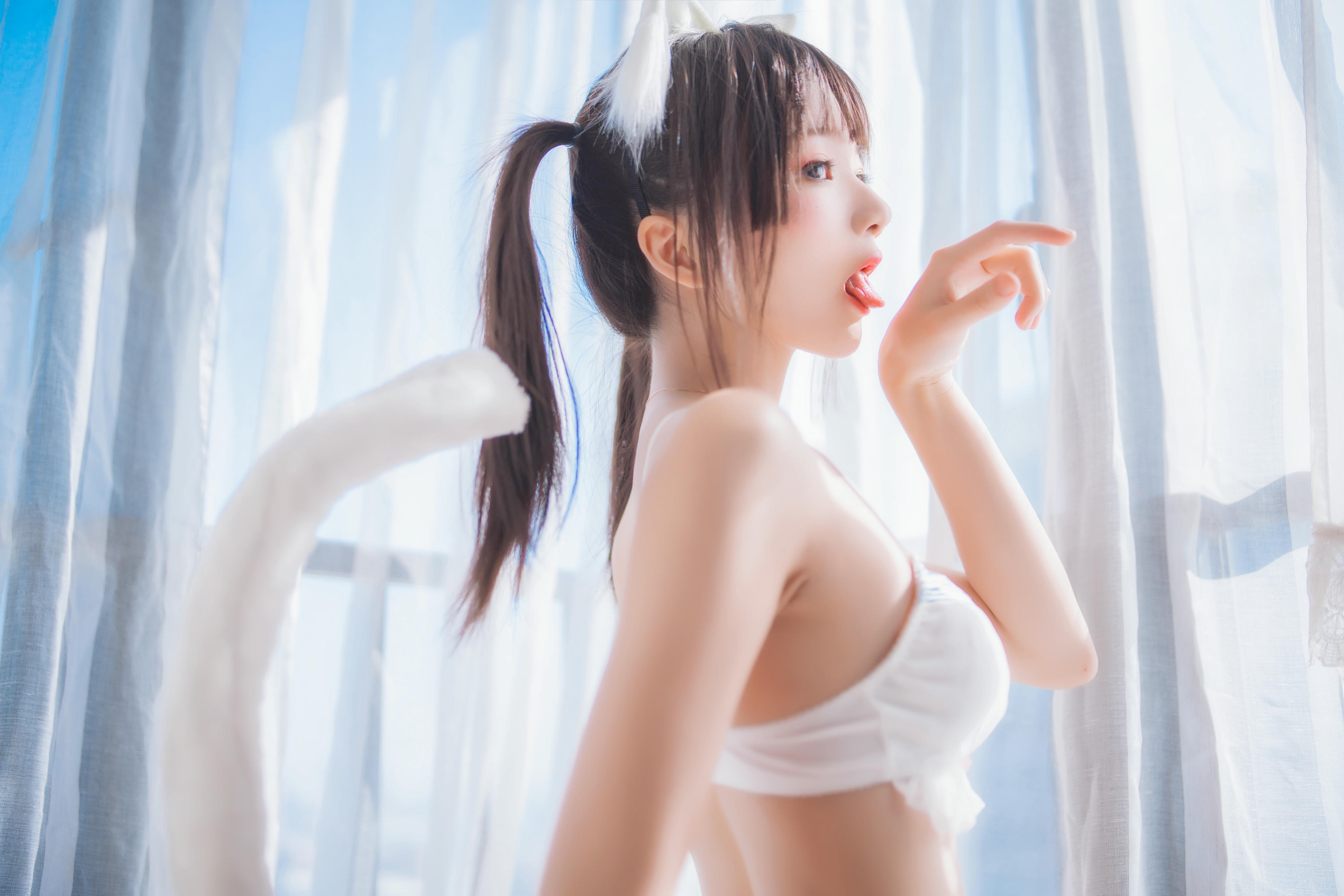 桜桃喵 NO.075 一只恋爱 [44P-672MB]_第1集